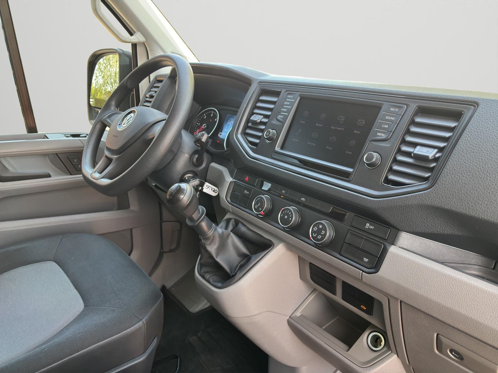 Volkswagen Crafter Pritsche 35 TDI KOFFER KAMERA KLIMA GANZJAHR