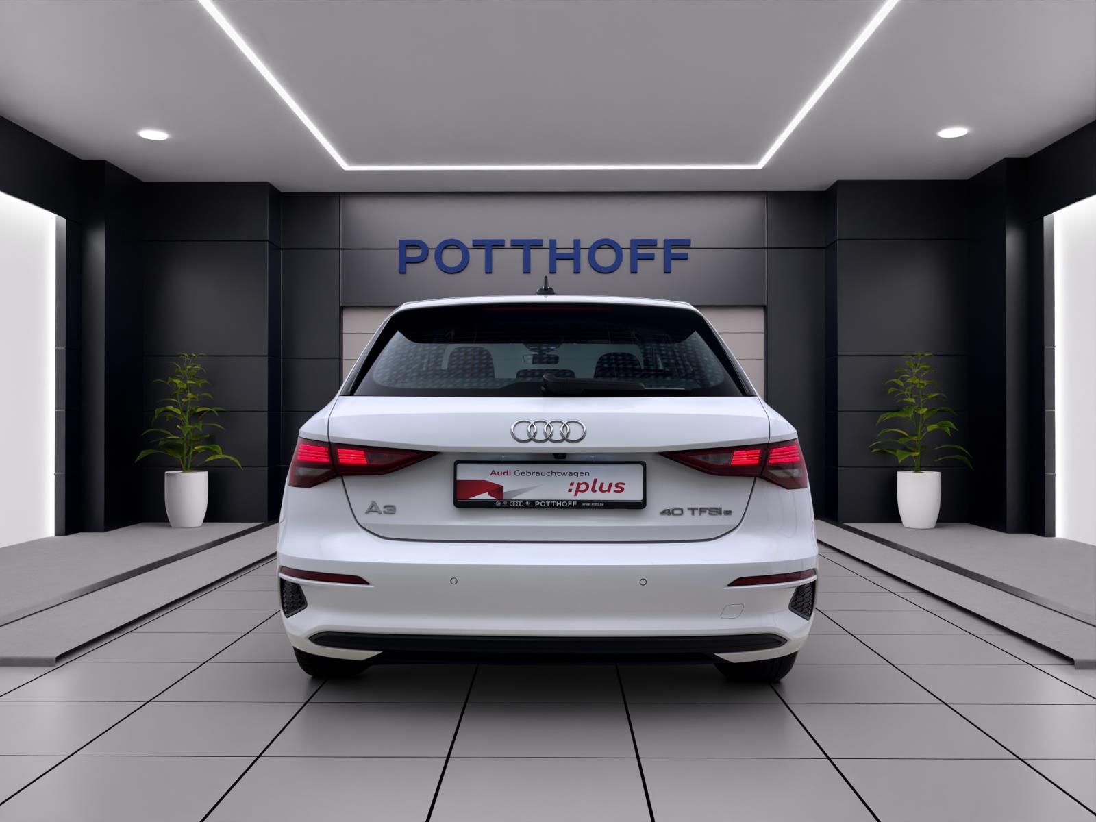 Audi A3 Sportback 40 TFSIe KAMERA GRA KLIMA LM16