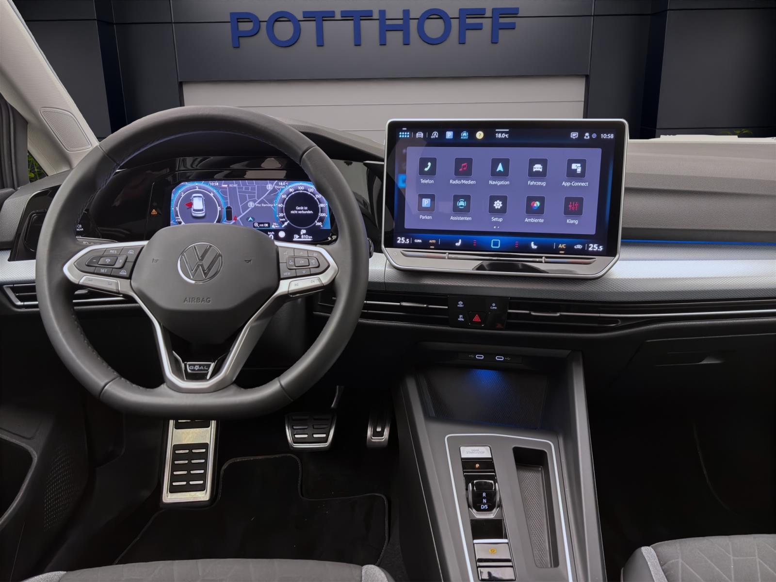 Volkswagen Golf 2.0 TDI DSG GOAL NAVI KAMERA AHK LED