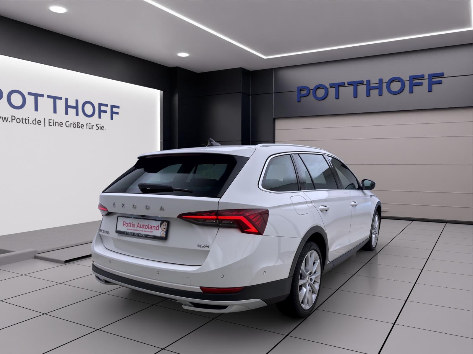 Skoda Octavia Combi 2.0 TDI DSG 4x4 SCOUT NAVI AHK PDC SITZHZG