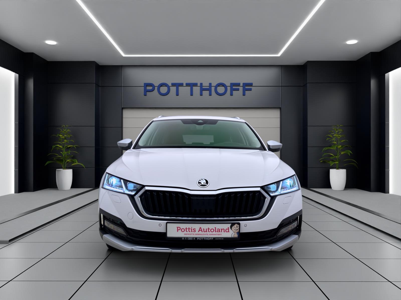 Skoda Octavia Combi 2.0 TDI DSG 4x4 SCOUT NAVI AHK PDC SITZHZG