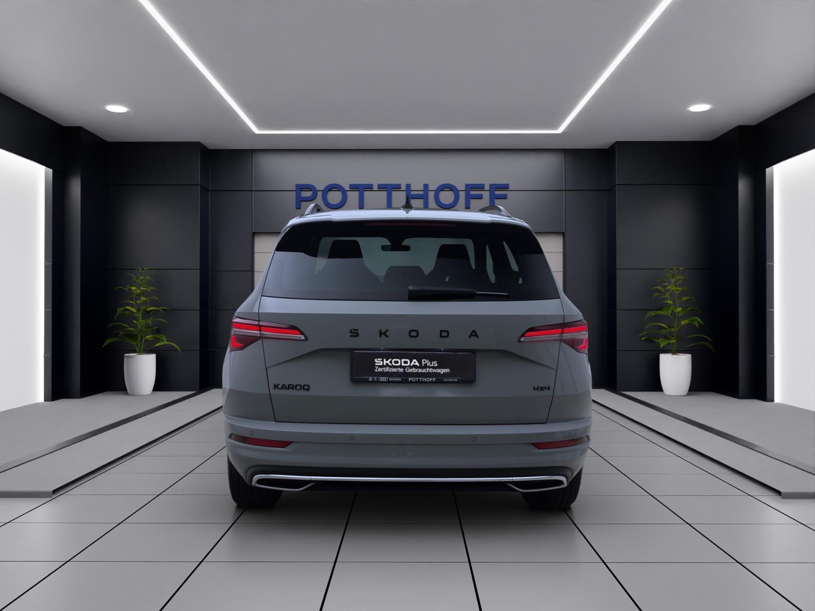 Skoda Karoq 2.0 TSI DSG 4x4 SPORTLINE MATRIX SITZHZG KLIMA