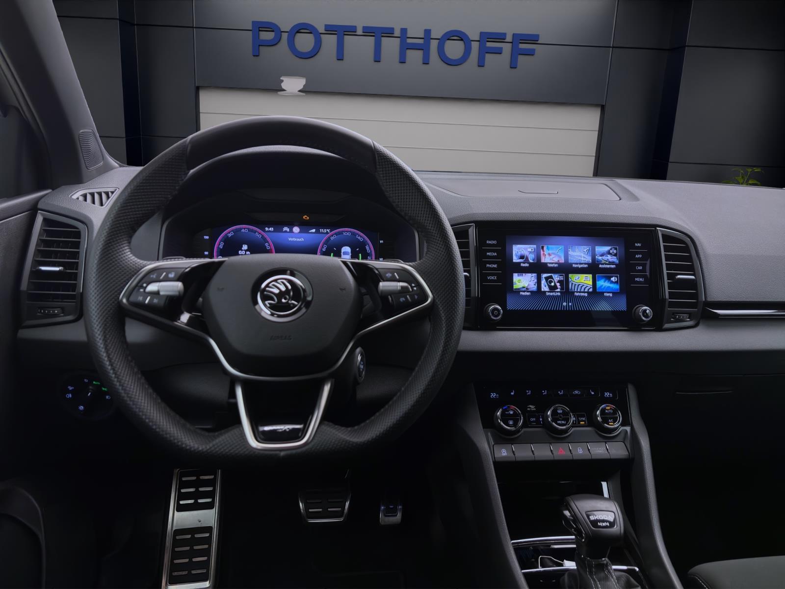 Skoda Karoq 2.0 TSI DSG 4x4 SPORTLINE MATRIX SITZHZG KLIMA
