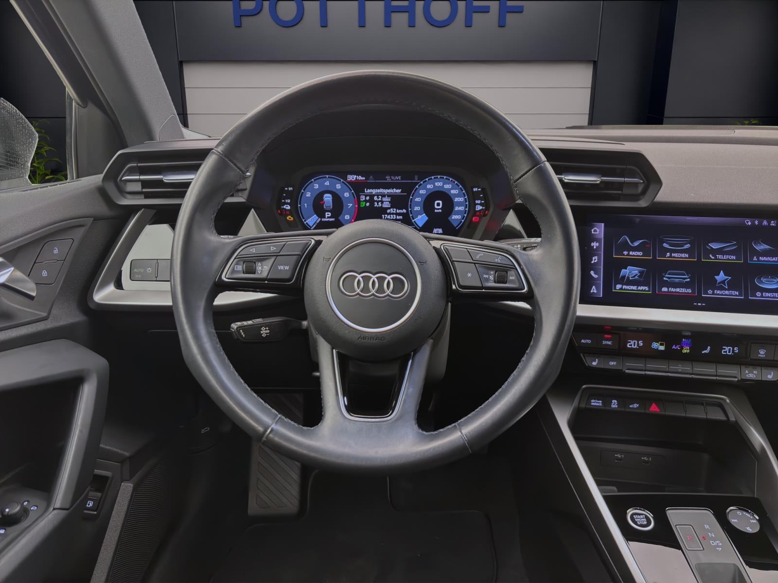 Audi A3 Sportback 40 TFSIe S LINE KAMERA SITZHZG GRA