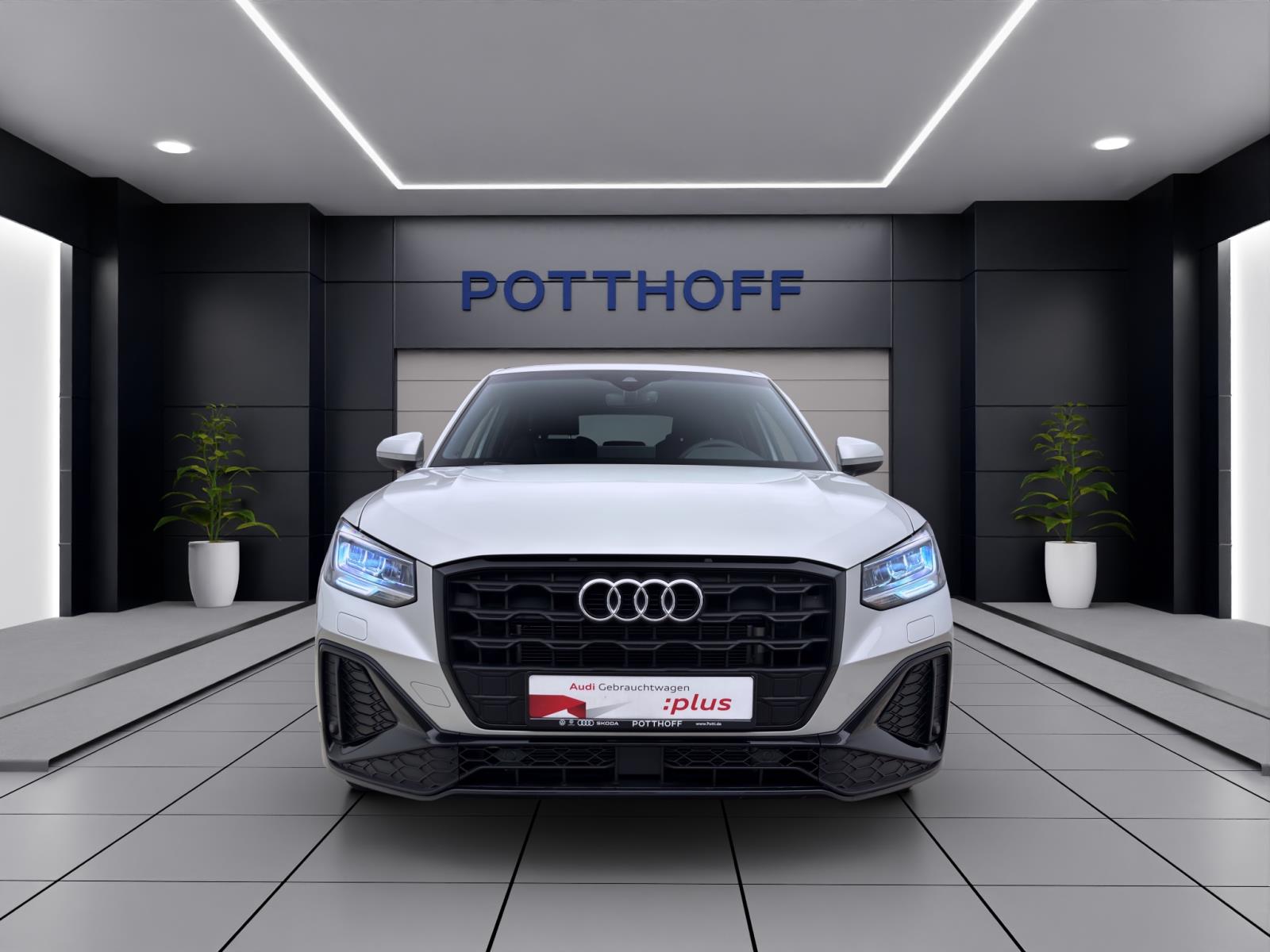Audi Q2 30 TDI S LINE PDC LED LEDER NAVI AHK LM17