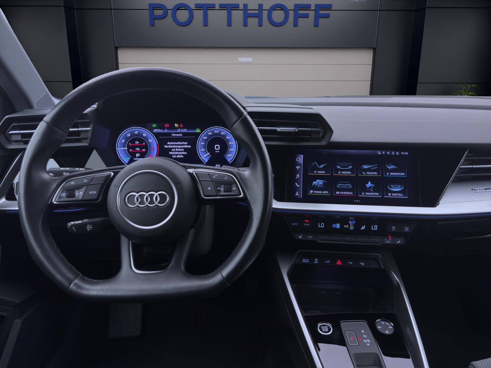 Audi A3 Sportback 45 TFSIe DSG S LINE SITZHZG VIRTUAL KLIMA