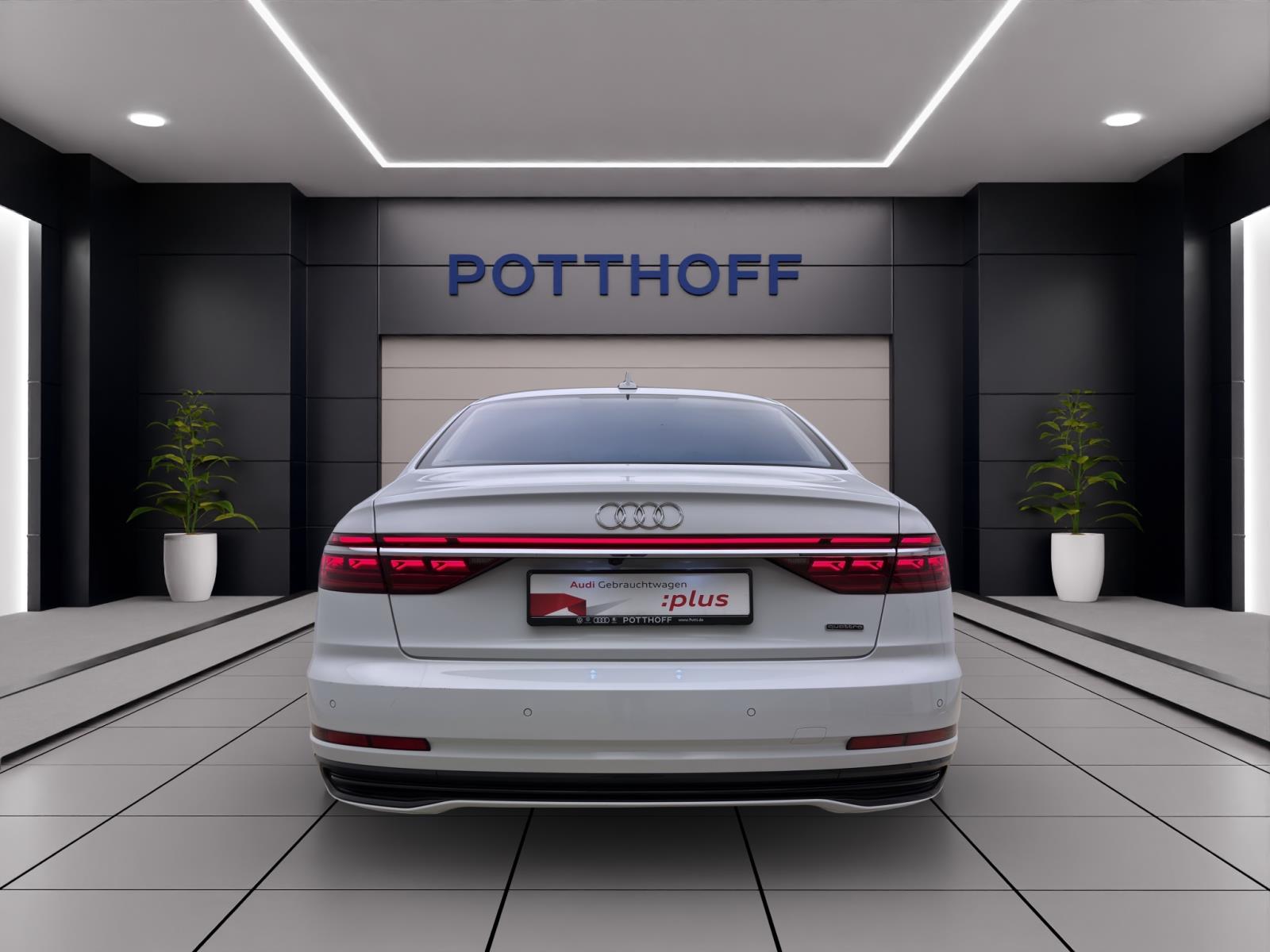 Audi A8 50 TDI Q LANG STANDHZG AHK HD-MATRIX
