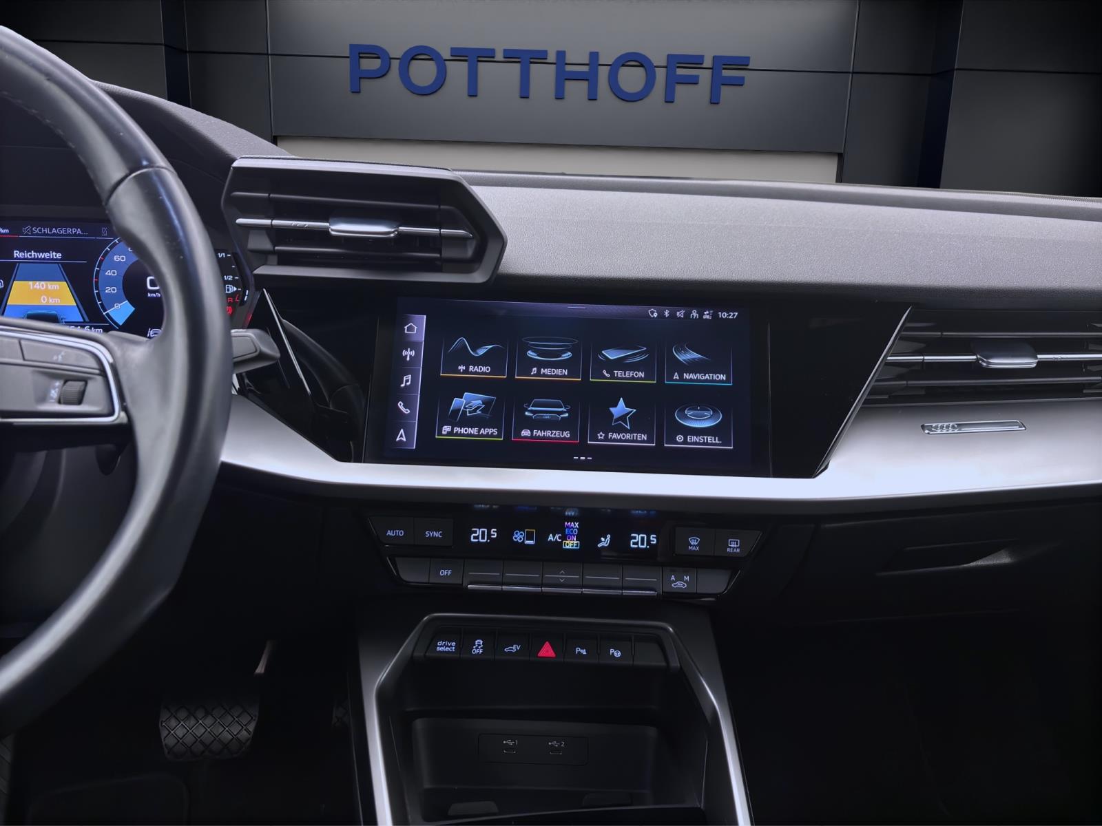 Audi A3 Sportback 40 TFSIe KLMIA DAB+ GRA PDC