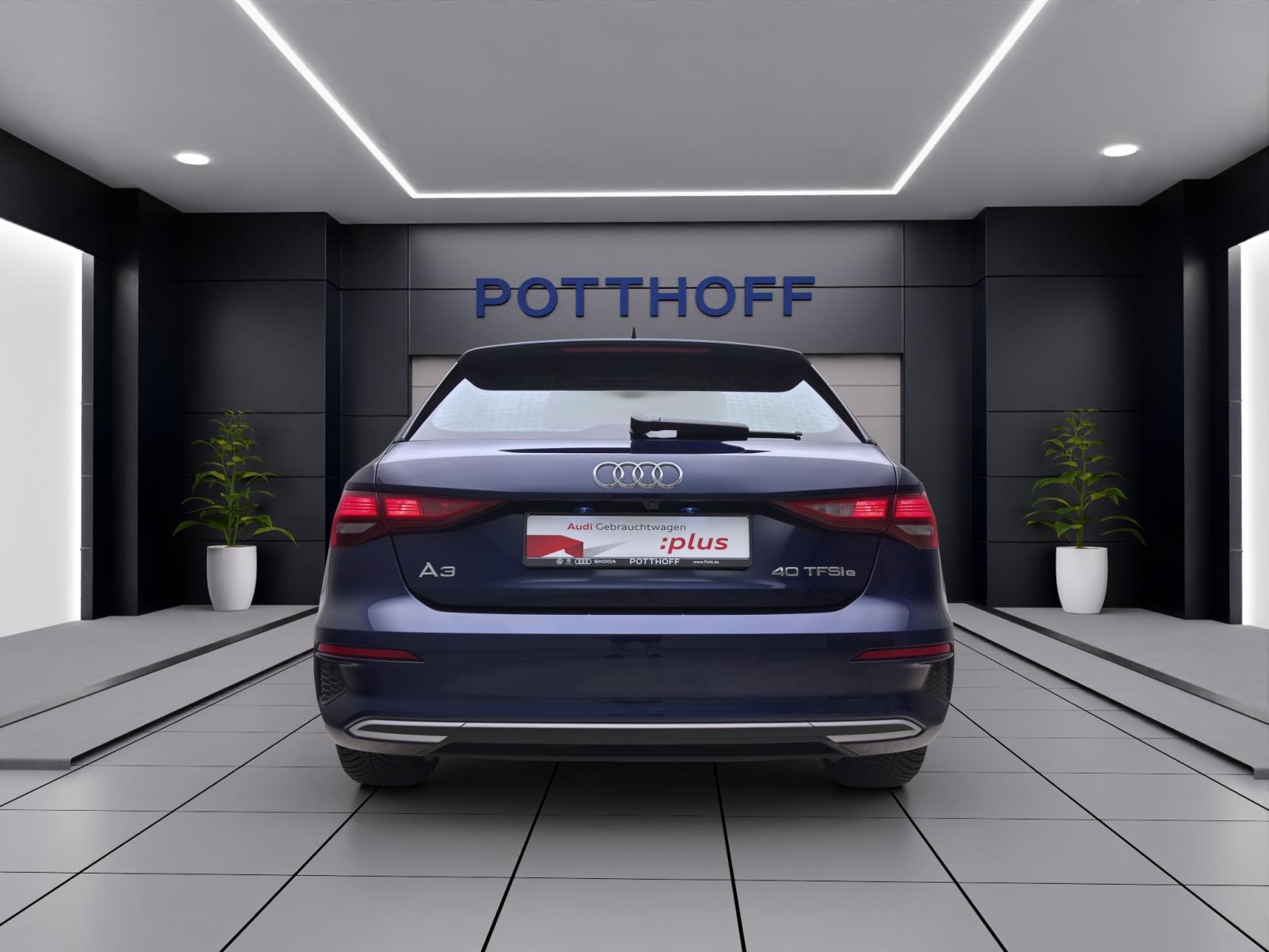 Audi A3 Sportback 40 TFSIe NAVI PDC KAMERA KLIMA