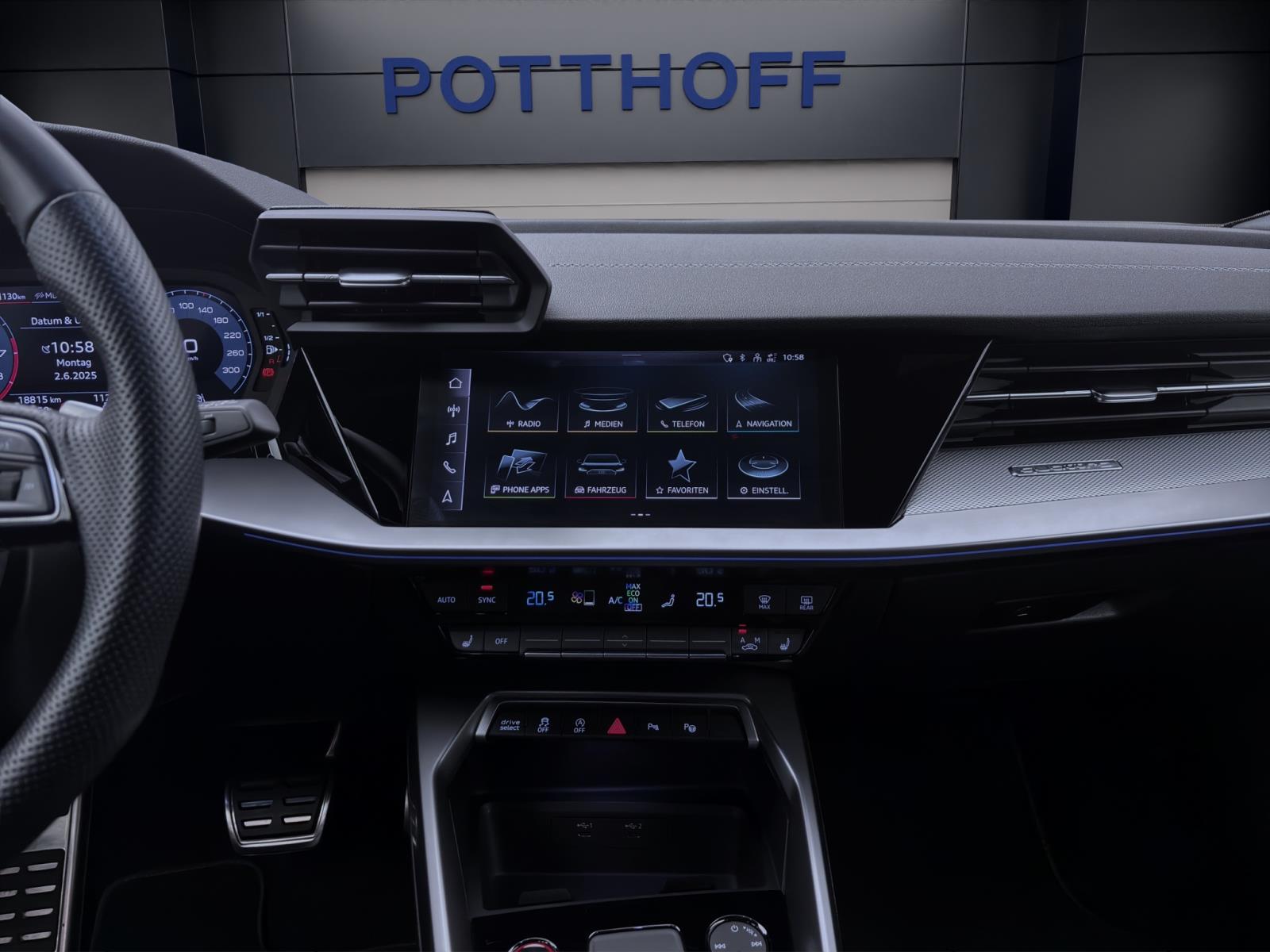 Audi S3 Sportback Q MATRIX NAVI+ KAMERA HUD