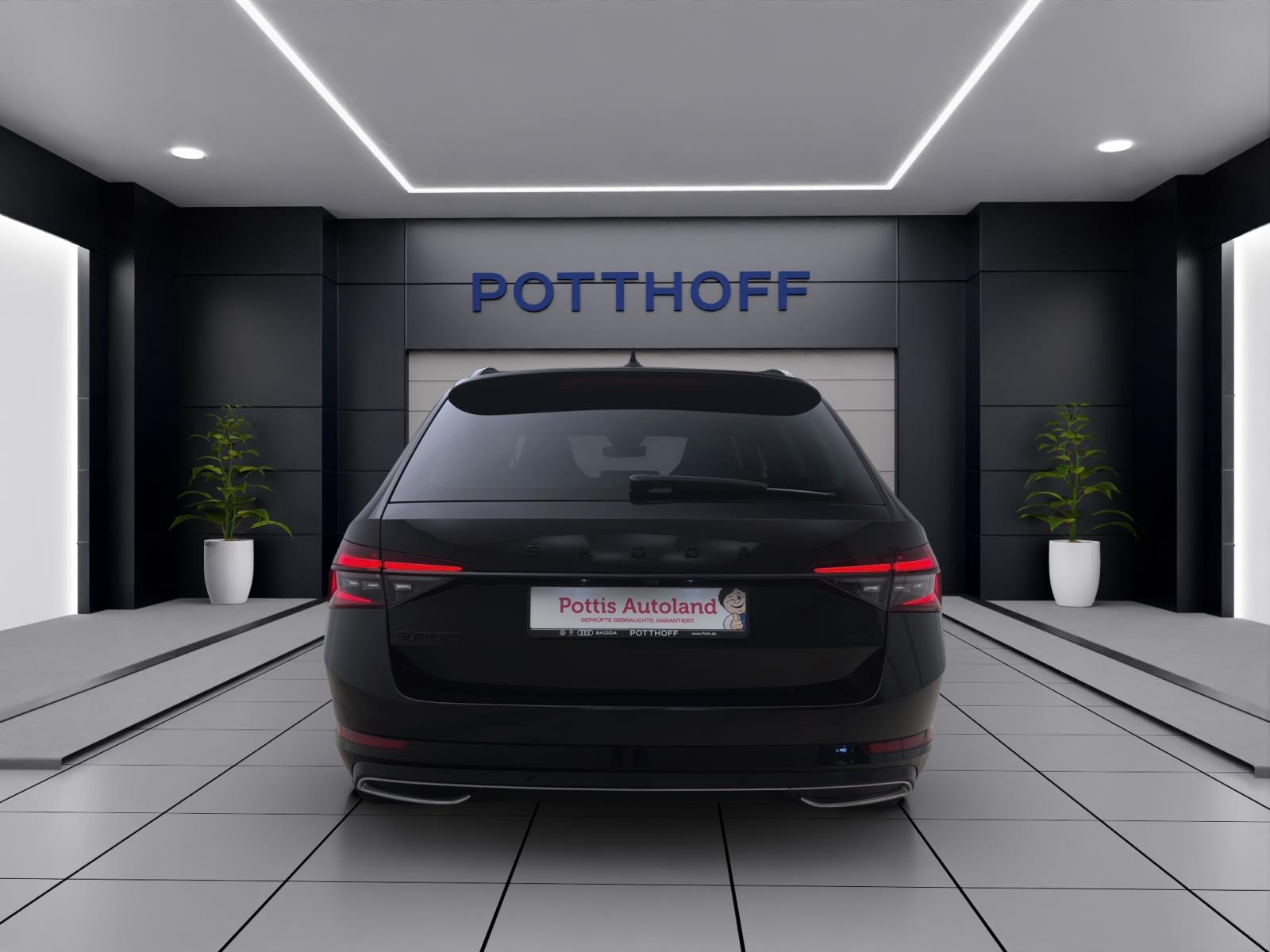 Skoda Superb Combi 2.0 TDI DSG 4x4 SPORTLINE AHK NAVI LED