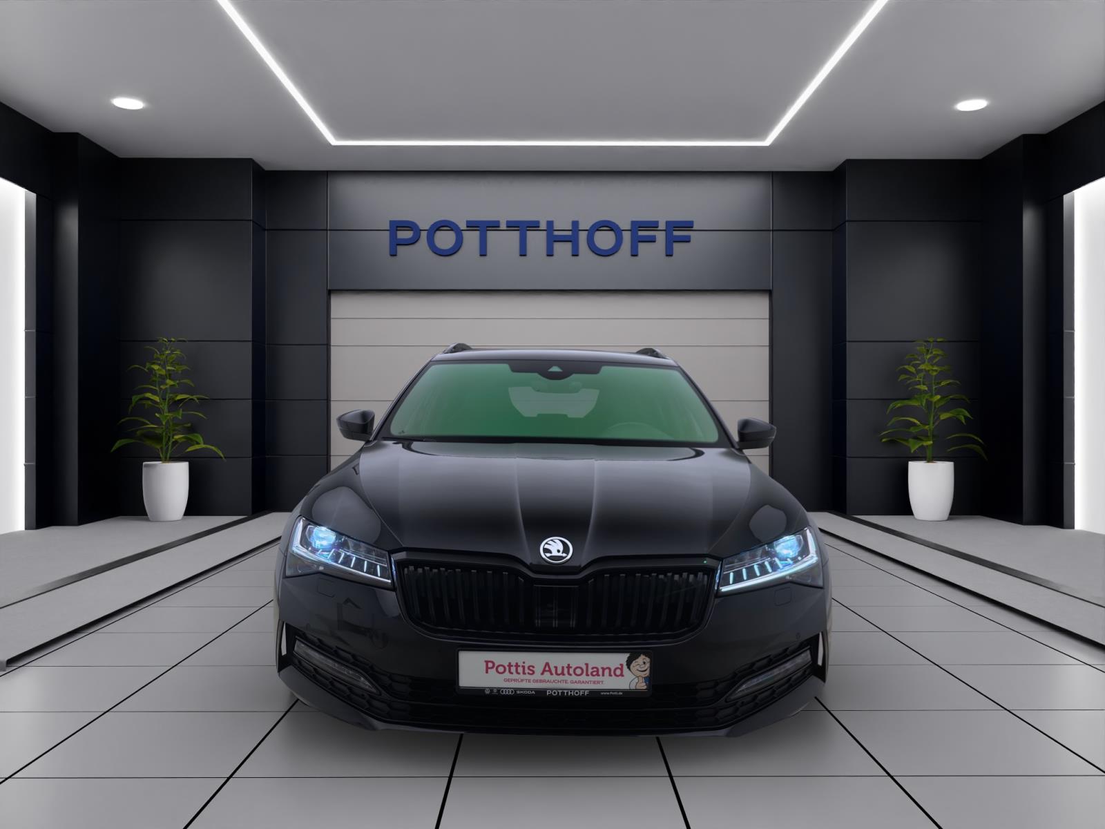 Skoda Superb Combi 2.0 TDI DSG 4x4 SPORTLINE AHK NAVI LED