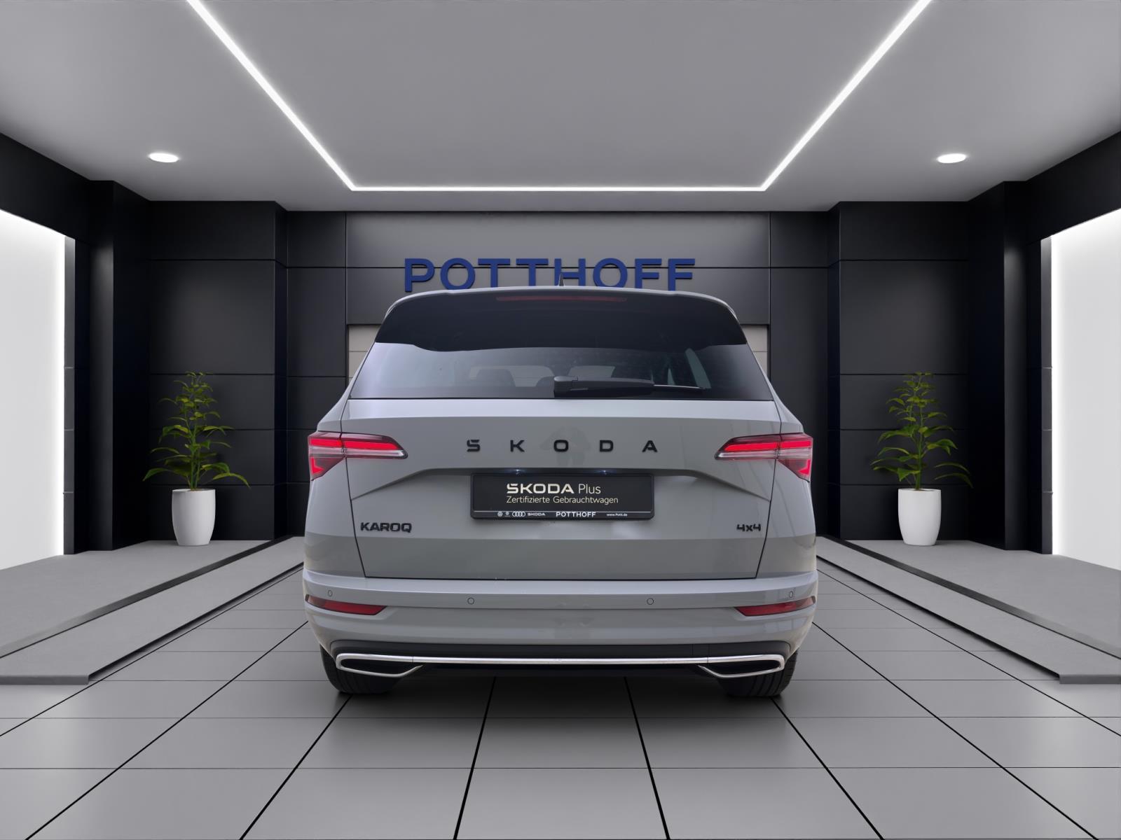Skoda Karoq 2.0 TSI DSG 4x4 SPORTLINE MATRIX SITZHZG DAB+ KLIMA