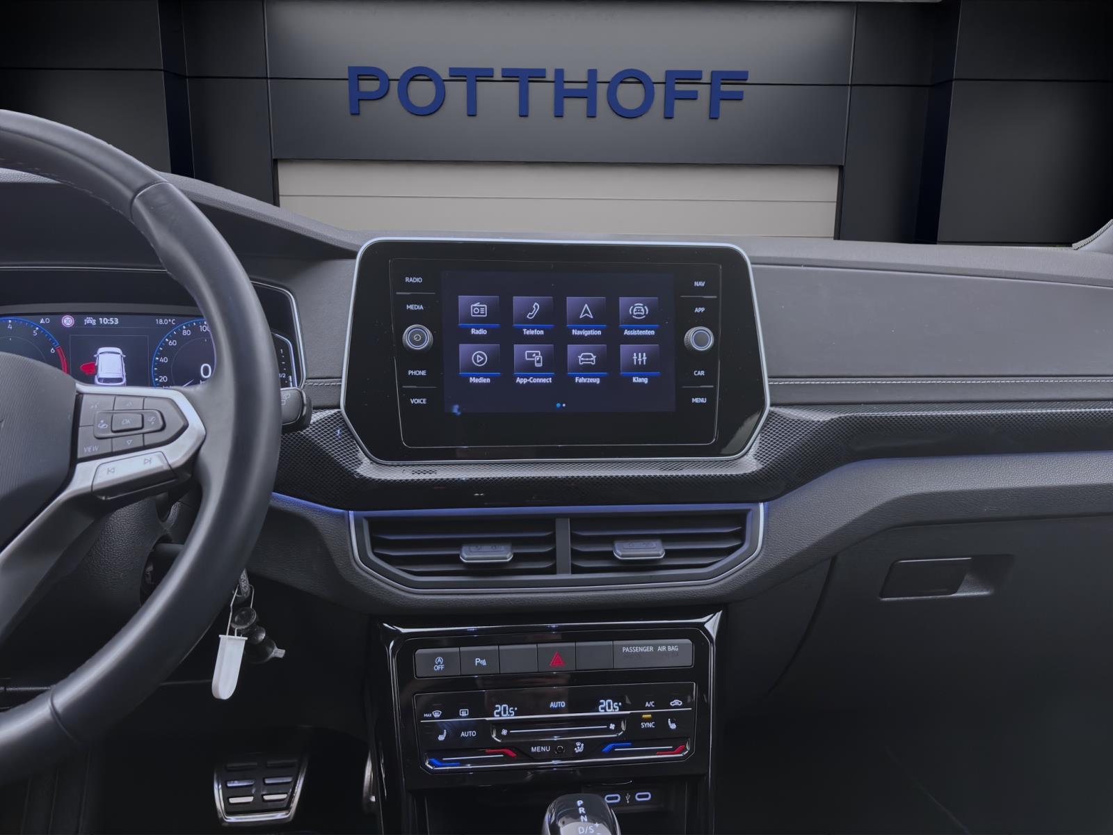 Bild 12: Volkswagen T-Cross 1.0 TSI DSG R-LINE NAVI KLIMA SHZG PDC