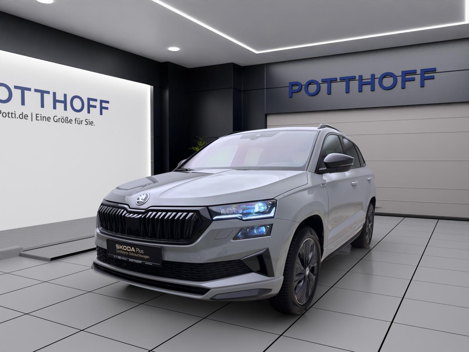 Skoda Karoq 2.0 TSI DSG 4x4 SPORTLINE AHK MATRIX PDC SITZHZG 8603668