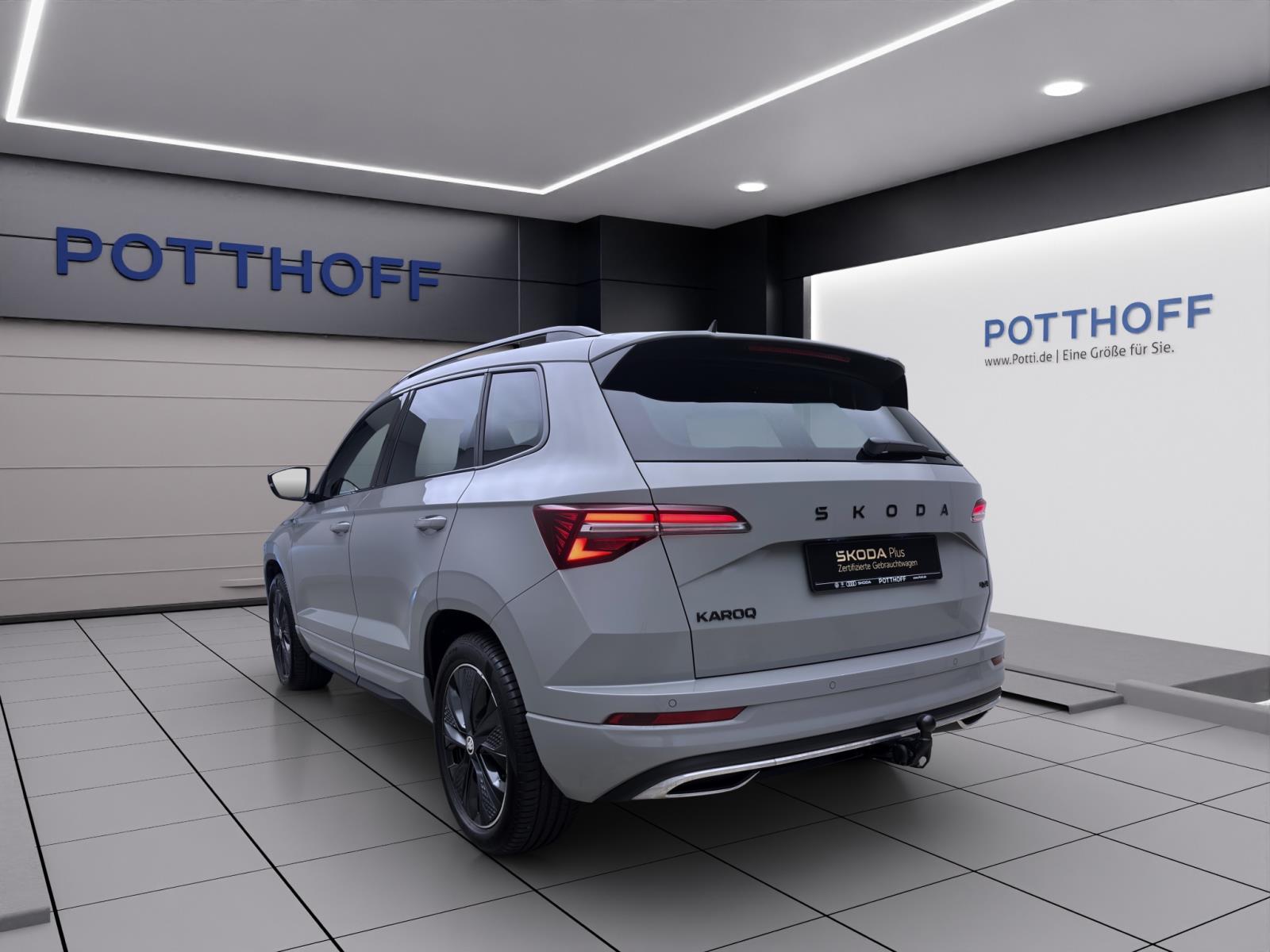 Bild 1: Skoda Karoq 2.0 TSI DSG 4x4 SPORTLINE AHK MATRIX PDC SITZHZG