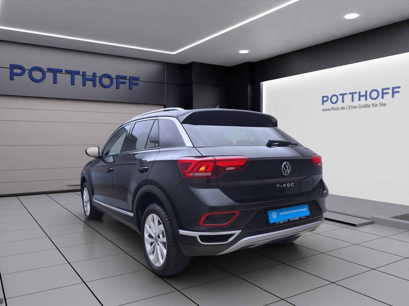 Bild 1: Volkswagen T-Roc 1.5 TSI DSG STYLE AHK PARKASSIST NAVI LED
