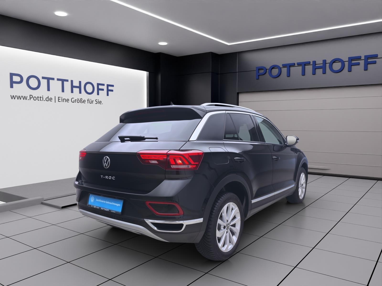 Bild 4: Volkswagen T-Roc 1.5 TSI DSG STYLE AHK PARKASSIST NAVI LED