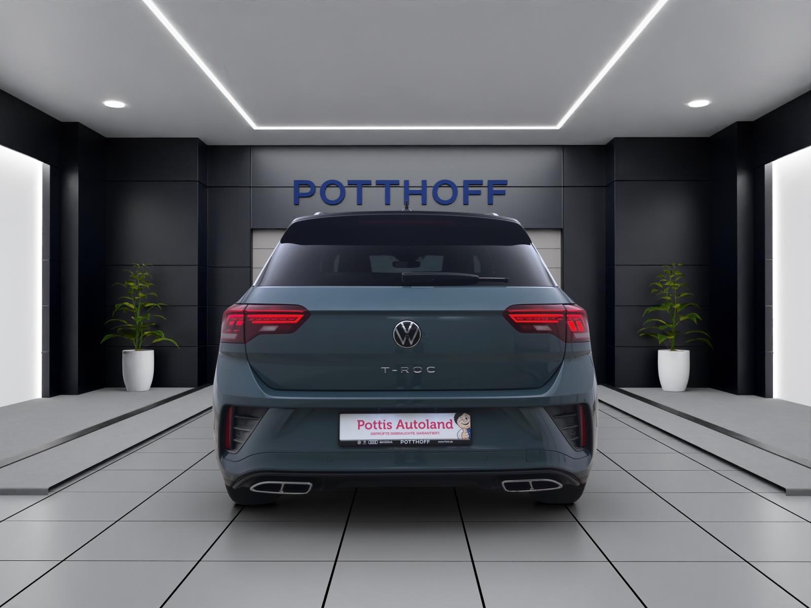 Bild 2: Volkswagen T-Roc 1.5 TSI DSG R-LINE NAVI AHK KAMERA KLIMA