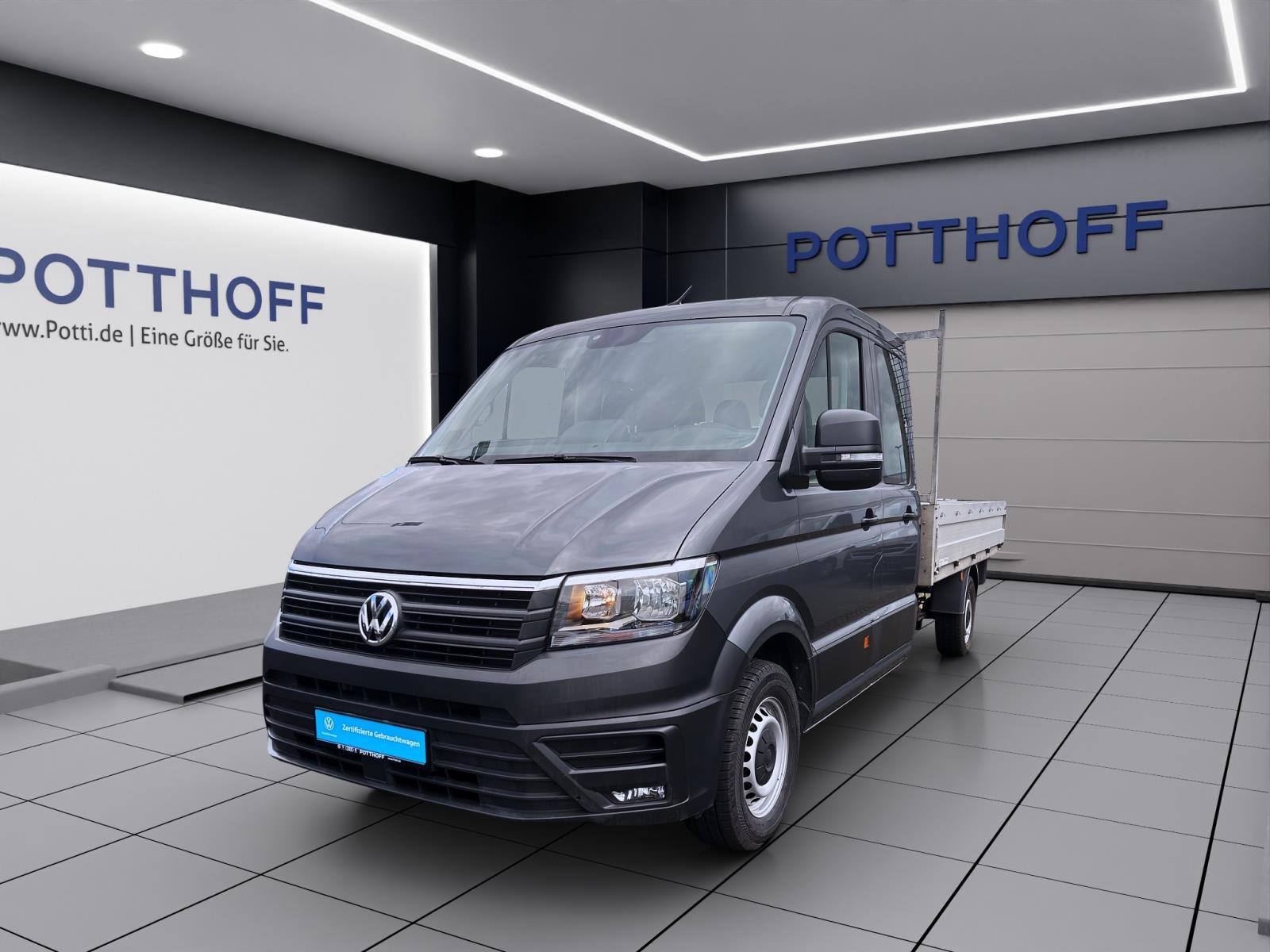 Volkswagen Crafter Pritsche 35 TDI DOKA LANG STDHZG AHK KLIMA DAB+ 8683090