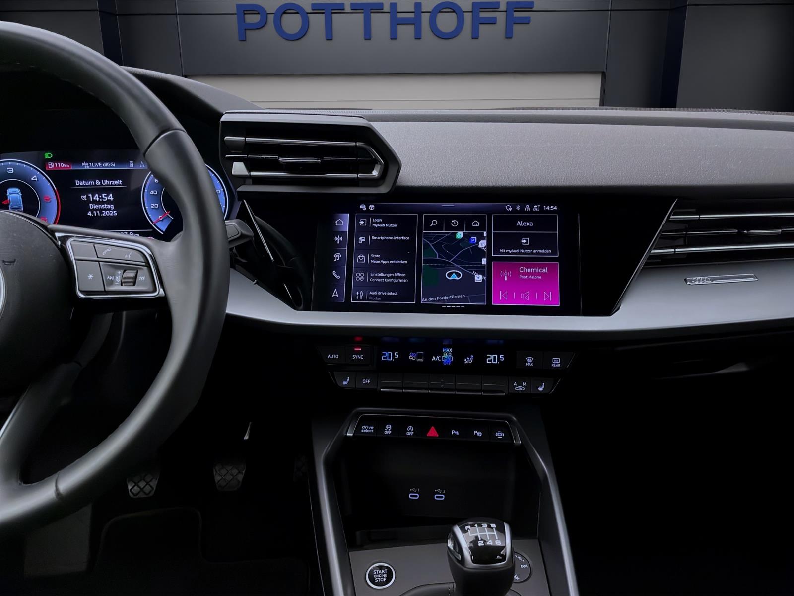 Bild 12: Audi A3 Sportback 30 TDI ADVANCED AHK NAVI LED SITZHZG