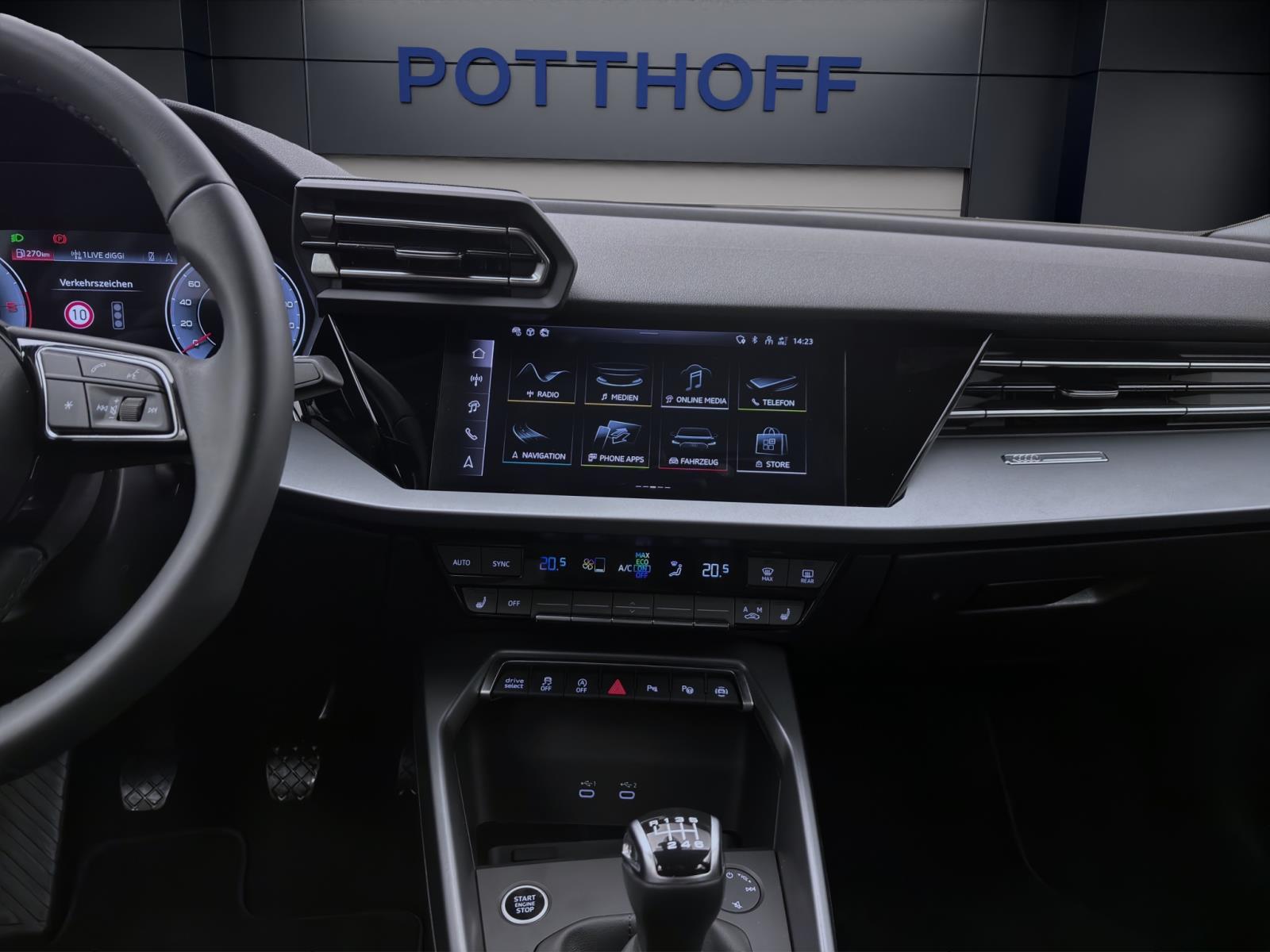 Bild 12: Audi A3 Sportback 30 TDI ADVANCED AHK NAVI SITZHZG