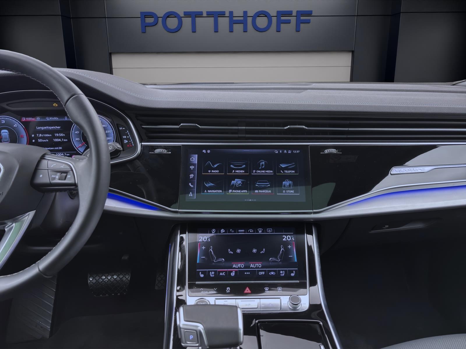 Bild 12: Audi Q8 50 TDI Q S LINE PANO AHK MATRIX NAVI+ PDC