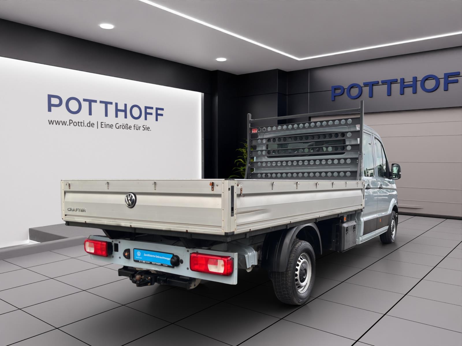 Bild 3: Volkswagen Crafter Pritsche 35 TDI DOKA LANG AHK KLIMA GANZJAHR