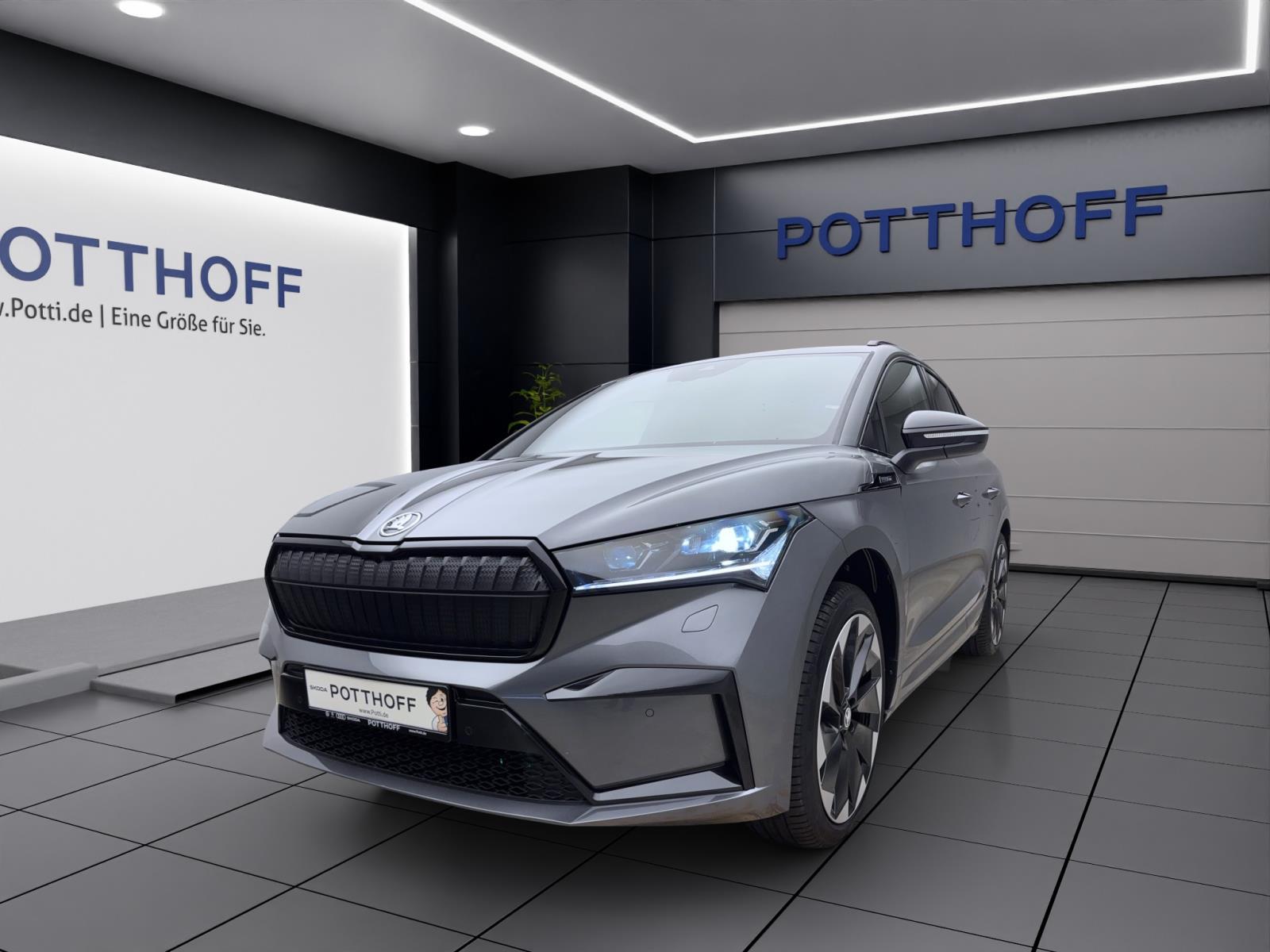 Skoda ENYAQ iV 85 SPORTLINE AHK PANO 21 WÄREMEP. NAV KAM MATRIX