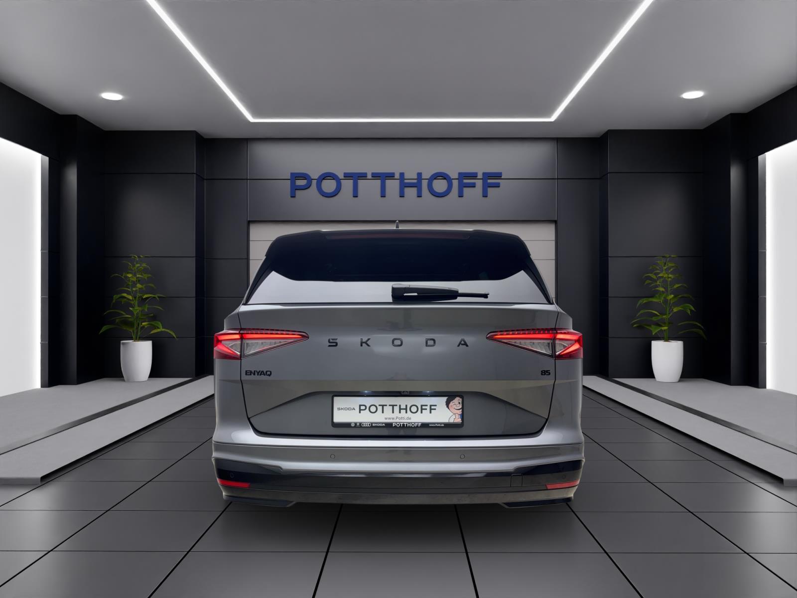 Skoda ENYAQ iV 85 SPORTLINE AHK PANO 21 WÄREMEP. NAV KAM MATRIX