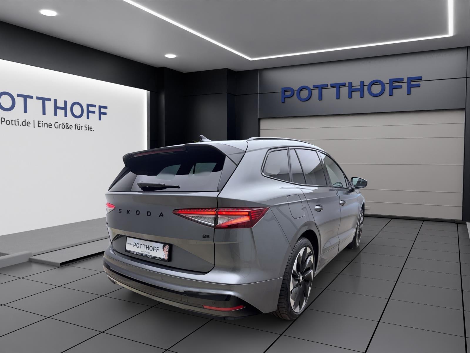 Skoda ENYAQ iV 85 SPORTLINE AHK PANO 21 WÄREMEP. NAV KAM MATRIX