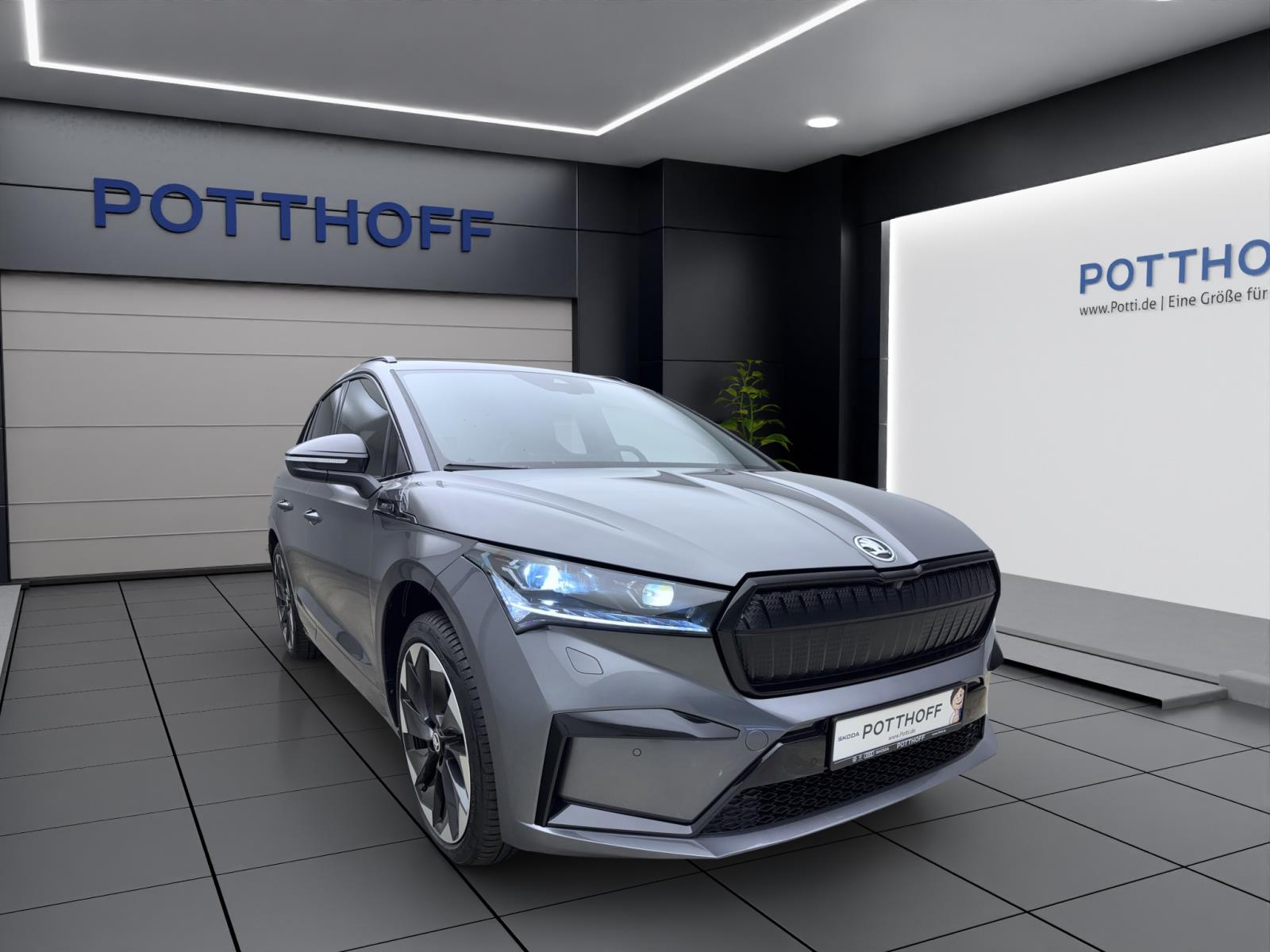 Skoda ENYAQ iV 85 SPORTLINE AHK PANO 21 WÄREMEP. NAV KAM MATRIX