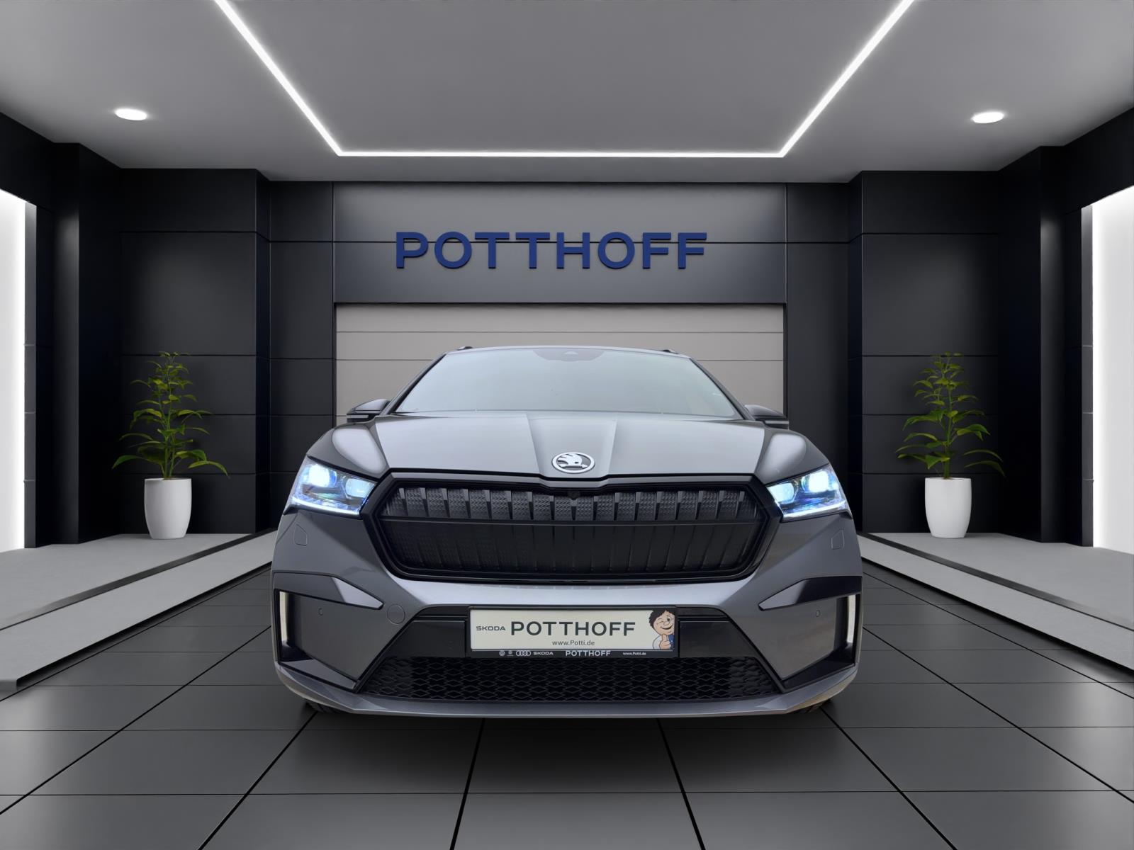 Skoda ENYAQ iV 85 SPORTLINE AHK PANO 21 WÄREMEP. NAV KAM MATRIX