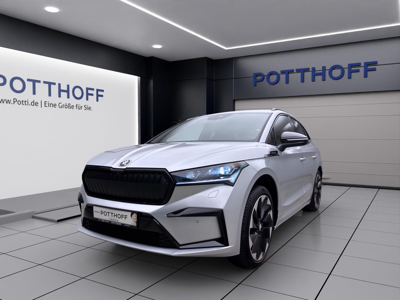 Skoda ENYAQ iV 85 SPORTLINE AHK PANO 21 WÄRMEP. NAV KAM MATRIX