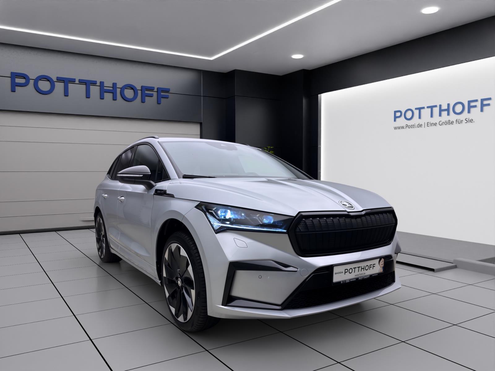 Skoda ENYAQ iV 85 SPORTLINE AHK PANO 21 WÄRMEP. NAV KAM MATRIX