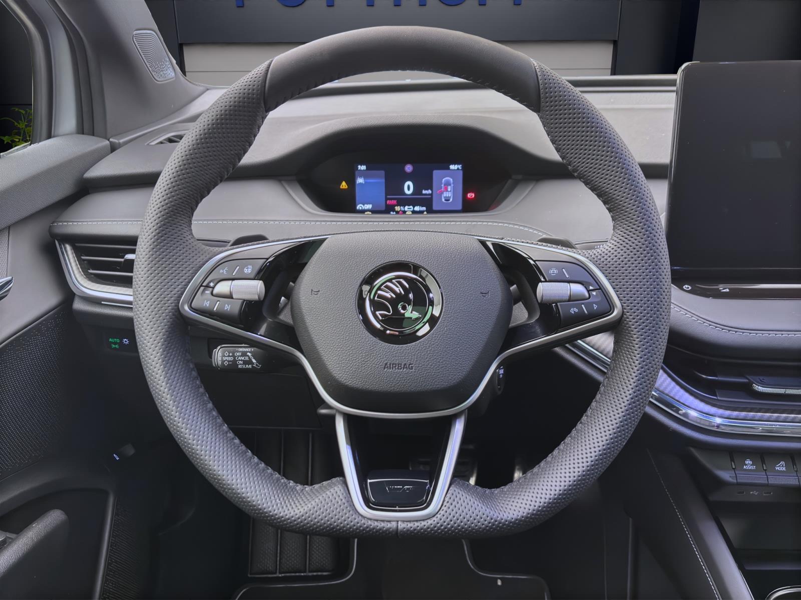Skoda ENYAQ iV 85 SPORTLINE AHK PANO 21 WÄRMEP. NAV KAM MATRIX