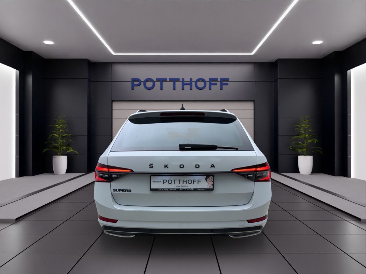 Skoda Superb COMBI SPORTLINE AHK STANDH PANO 360°-KAM MATRIX VOLL!!!