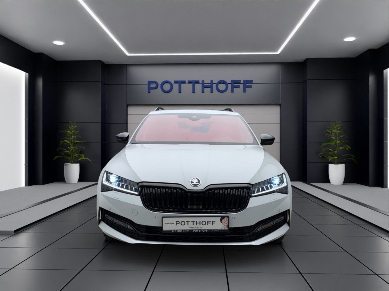 Skoda Superb COMBI SPORTLINE AHK STANDH PANO 360°-KAM MATRIX VOLL!!!