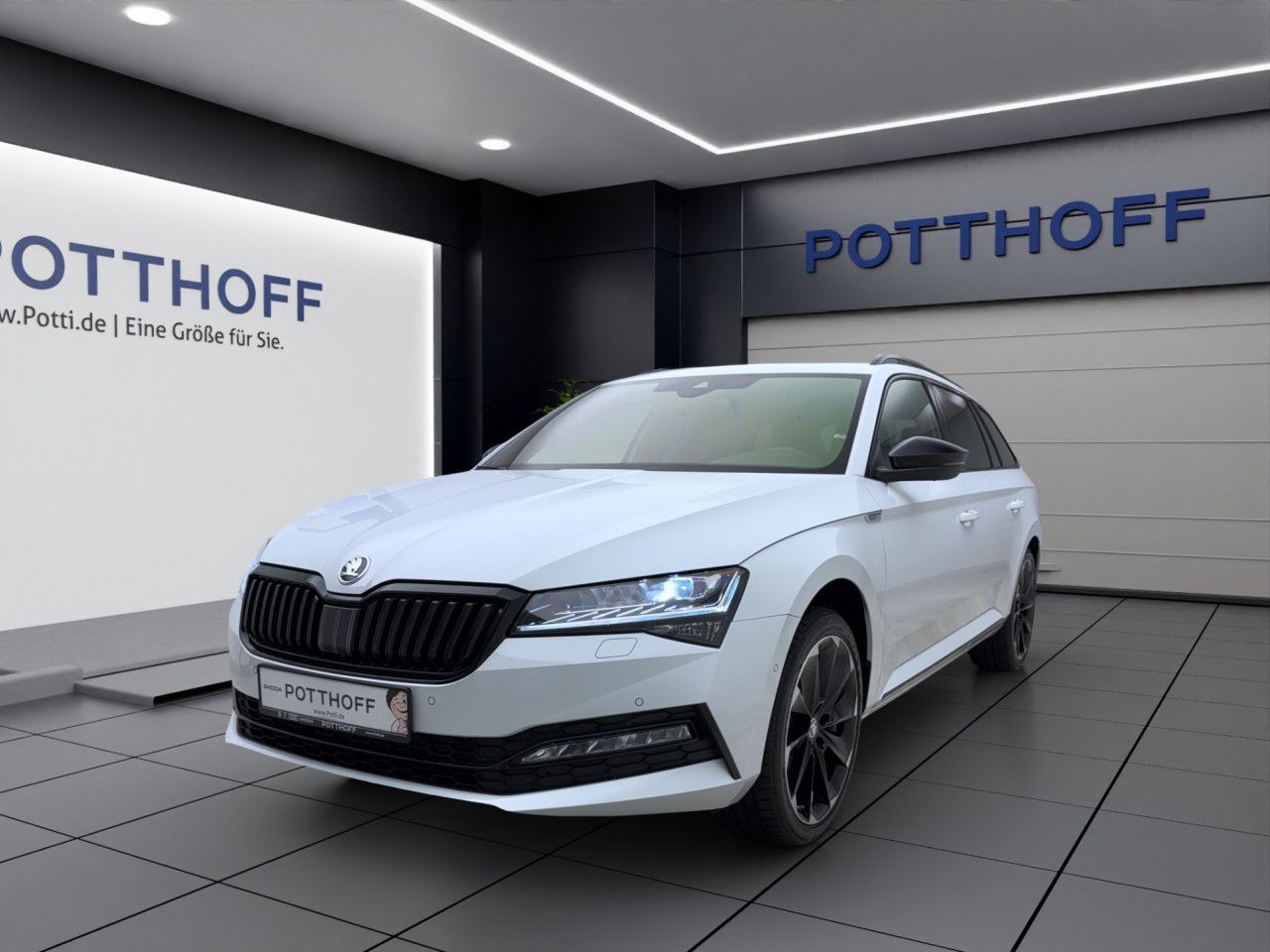 Skoda Superb COMBI SPORTLINE AHK STANDH PANO 360°-KAM MATRIX VOLL!!!