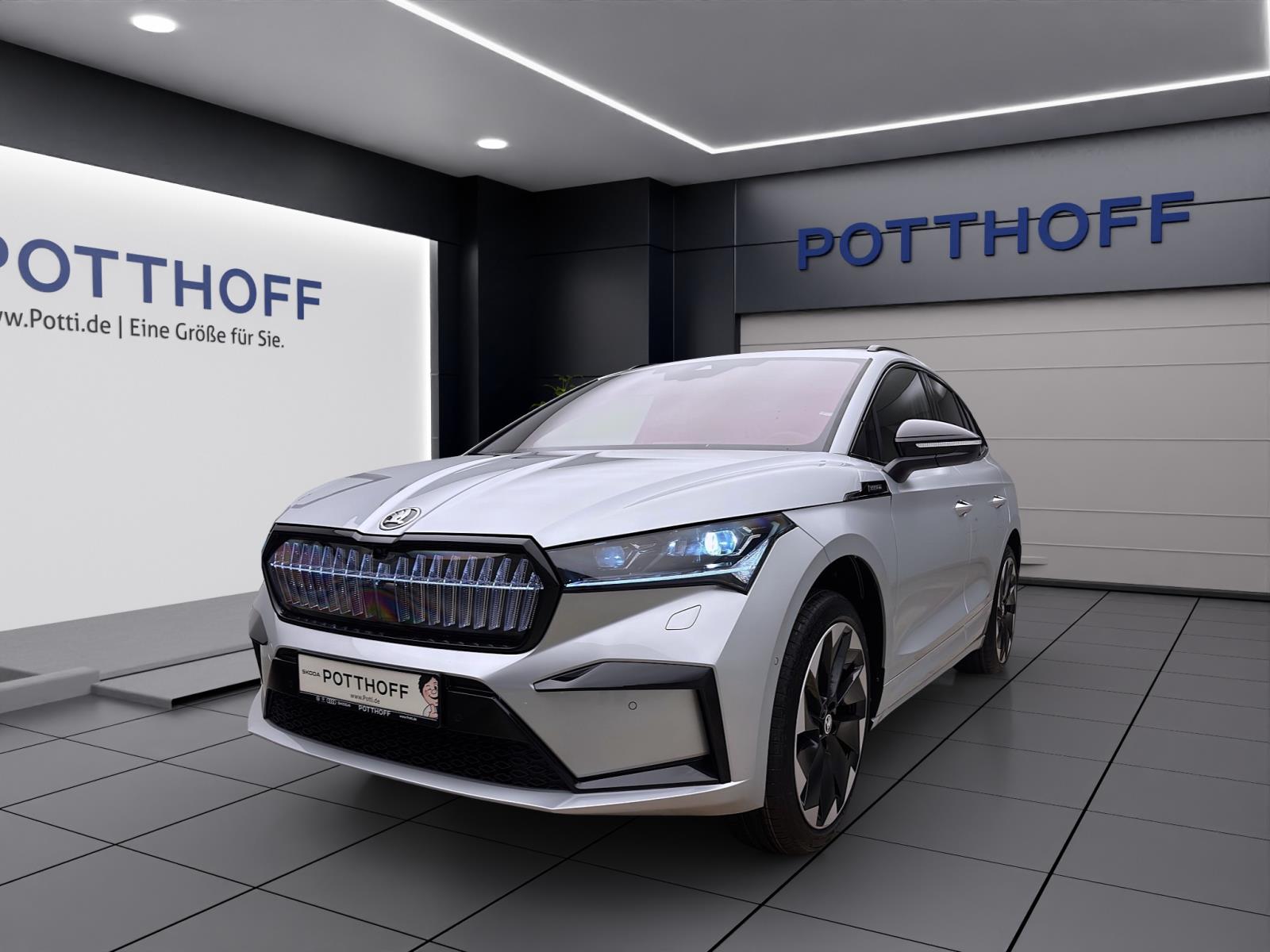Skoda ENYAQ iV 85 SPORTLINE MAXX AHK PANO 21 HEAD-UP WÄRMEP. CANTON