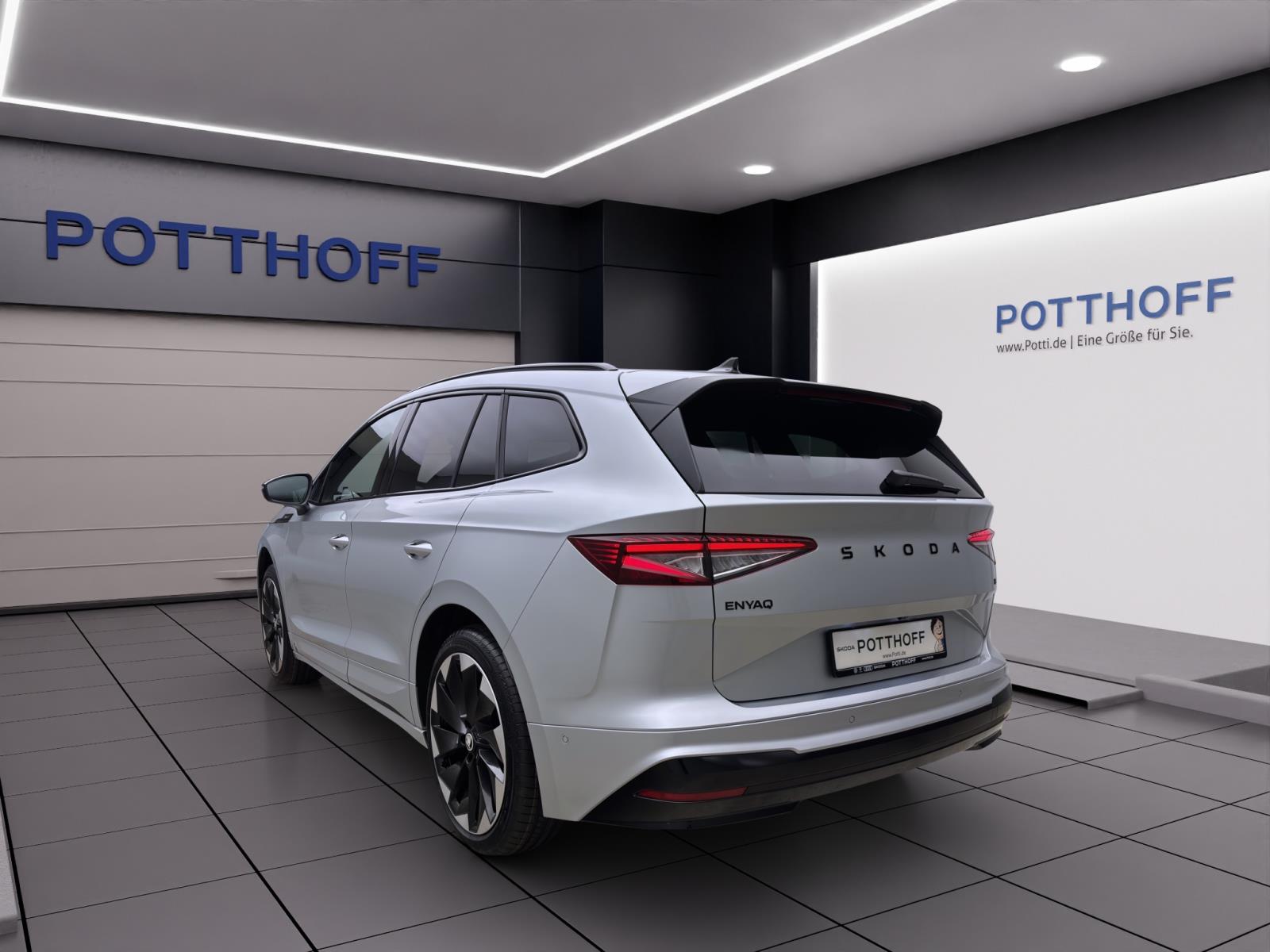Skoda ENYAQ iV 85 SPORTLINE MAXX AHK PANO 21 HEAD-UP WÄRMEP. CANTON