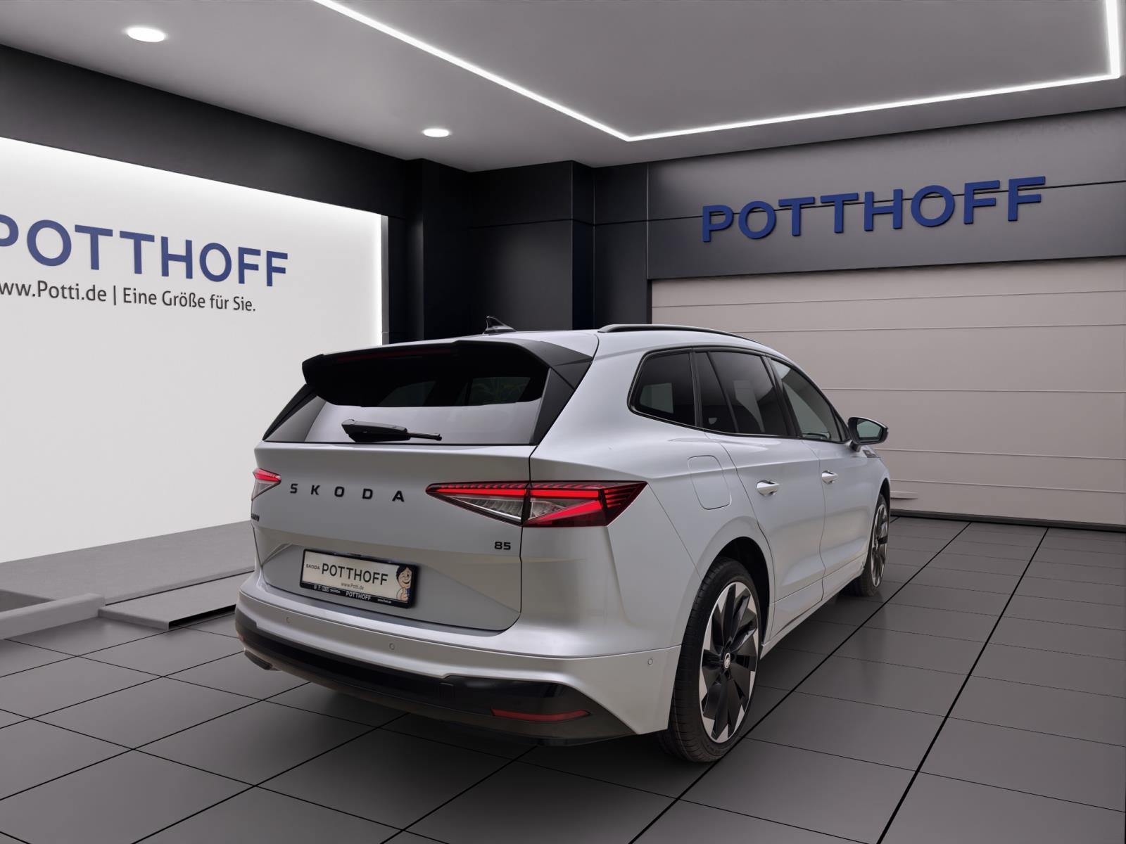 Skoda ENYAQ iV 85 SPORTLINE MAXX AHK PANO 21 HEAD-UP WÄRMEP. CANTON