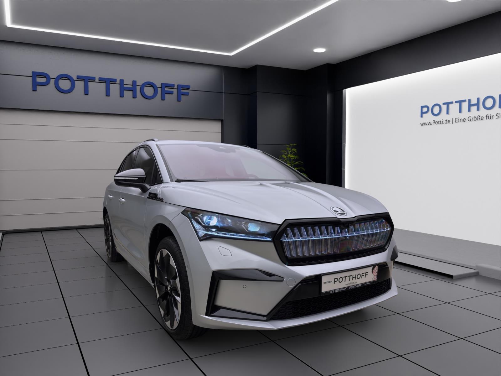 Skoda ENYAQ iV 85 SPORTLINE MAXX AHK PANO 21 HEAD-UP WÄRMEP. CANTON