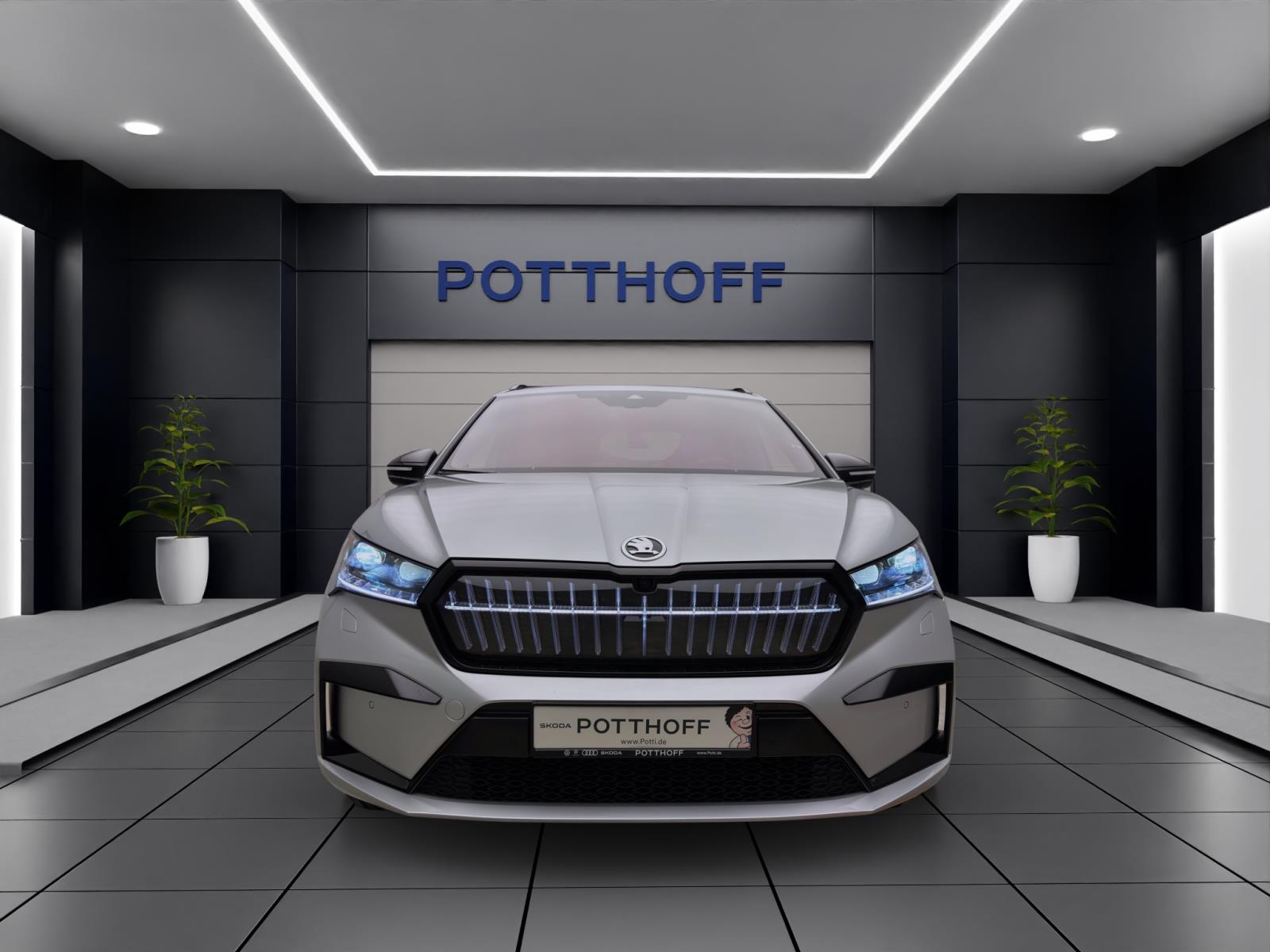Skoda ENYAQ iV 85 SPORTLINE MAXX AHK PANO 21 HEAD-UP WÄRMEP. CANTON