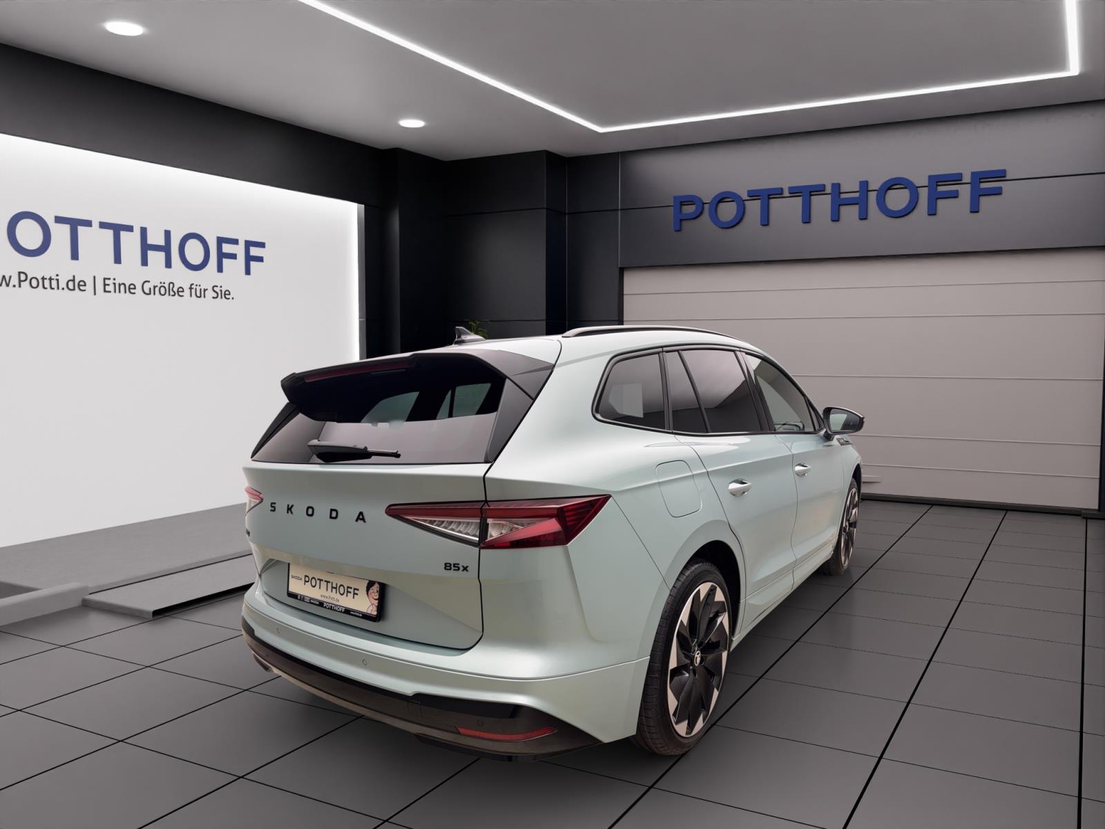 Skoda ENYAQ iV 85X SPORTLINE 4X4 AHK PANO 21 HEAD-UP CANTON WÄREMEP.