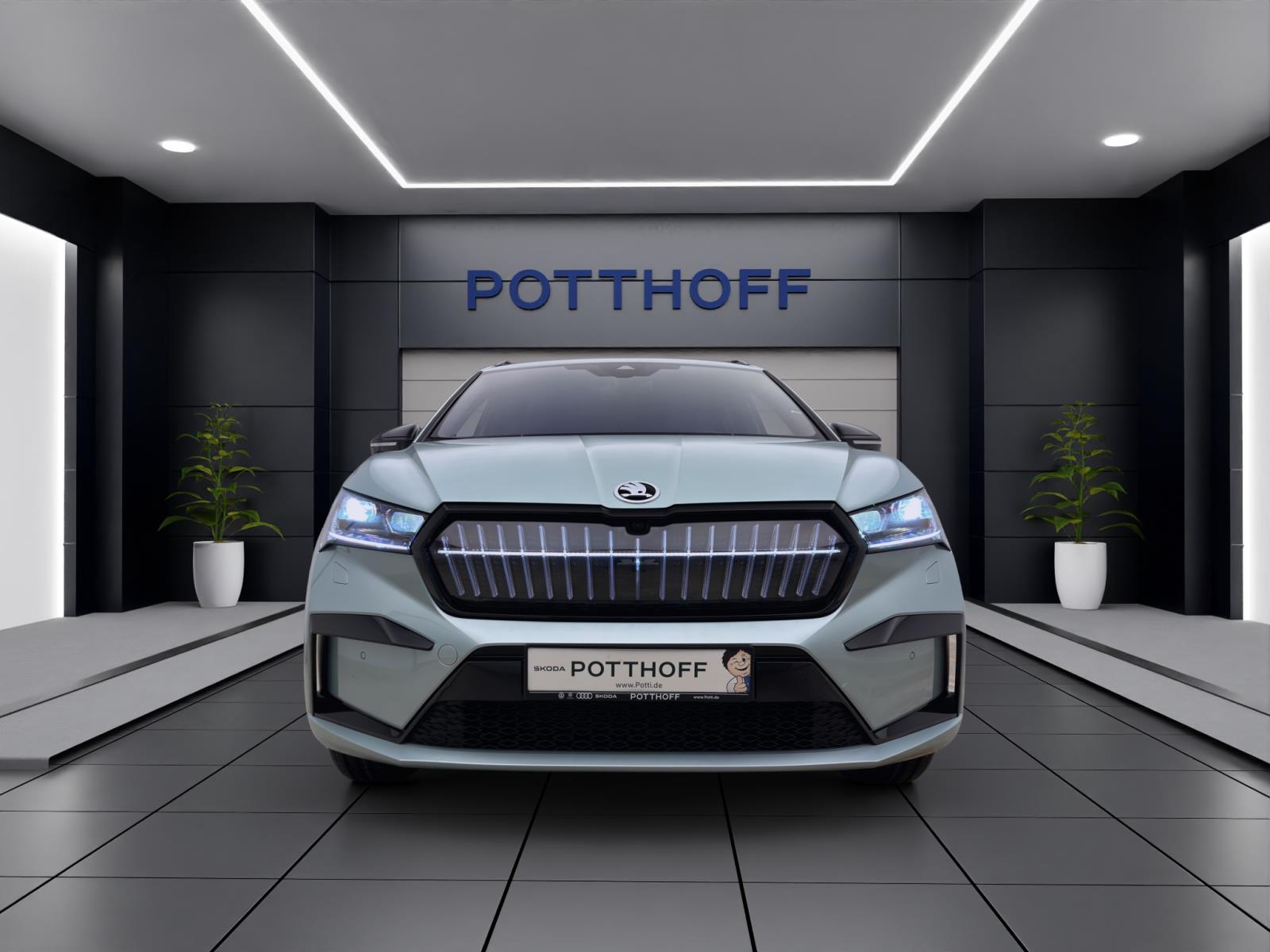 Skoda ENYAQ iV 85 SPORTLINE AHK PANO MAXX 21 HEAD-UP CANTON WÄRMEP.