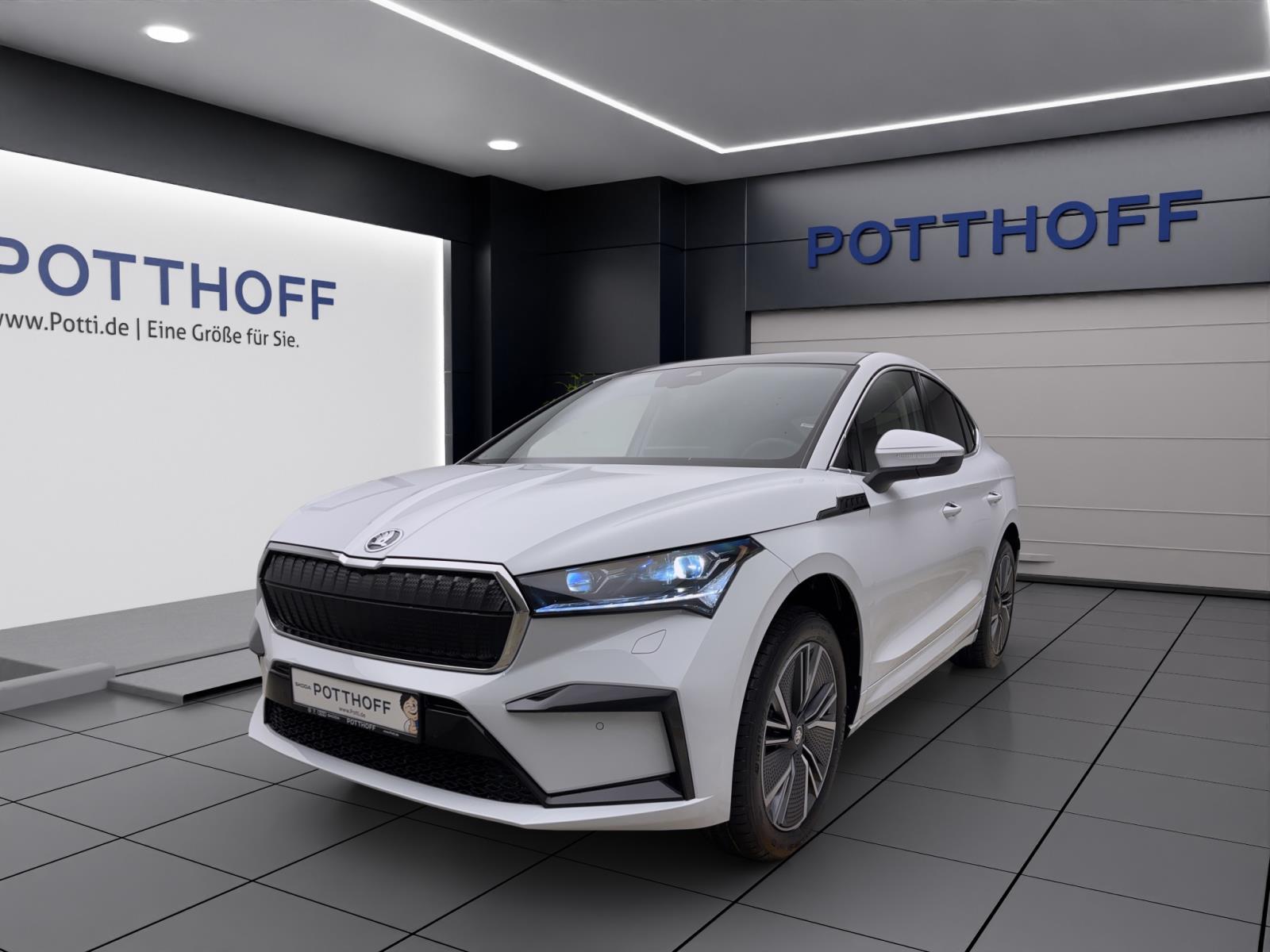 Skoda ENYAQ iV COUPE 85 PLUS AHK PANO 20 NAV ACC KAM WÄRMEP. MATRIX