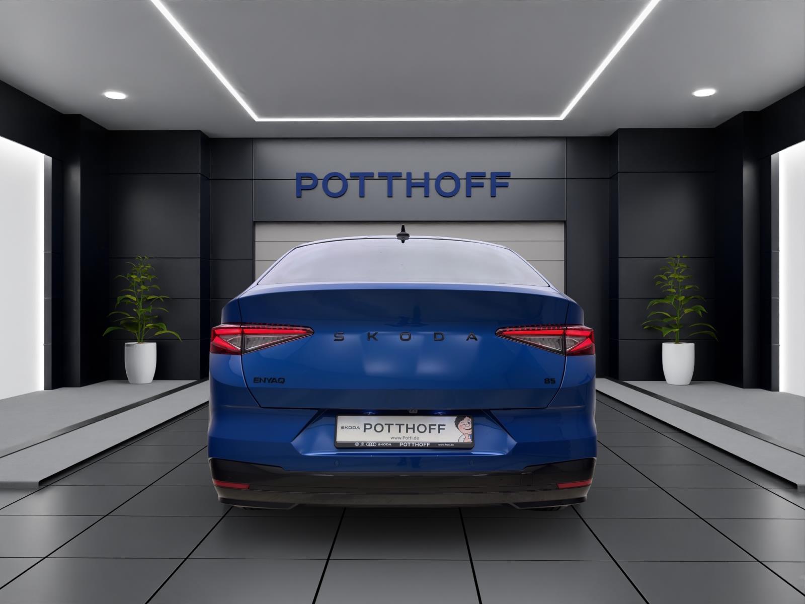 Skoda ENYAQ iV COUPE 85 SPORTLINE AHK PANO 21 ACC NAV KAM MATRIX WÄRMEP.