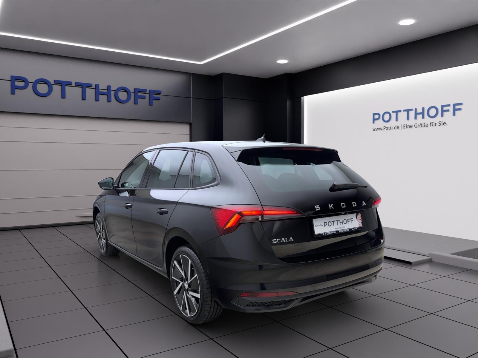 Skoda Scala DRIVE DSG AHK 18 NAV KAM WSS-HEIZUNG ASISSTENZ+ BLACK-PAKET