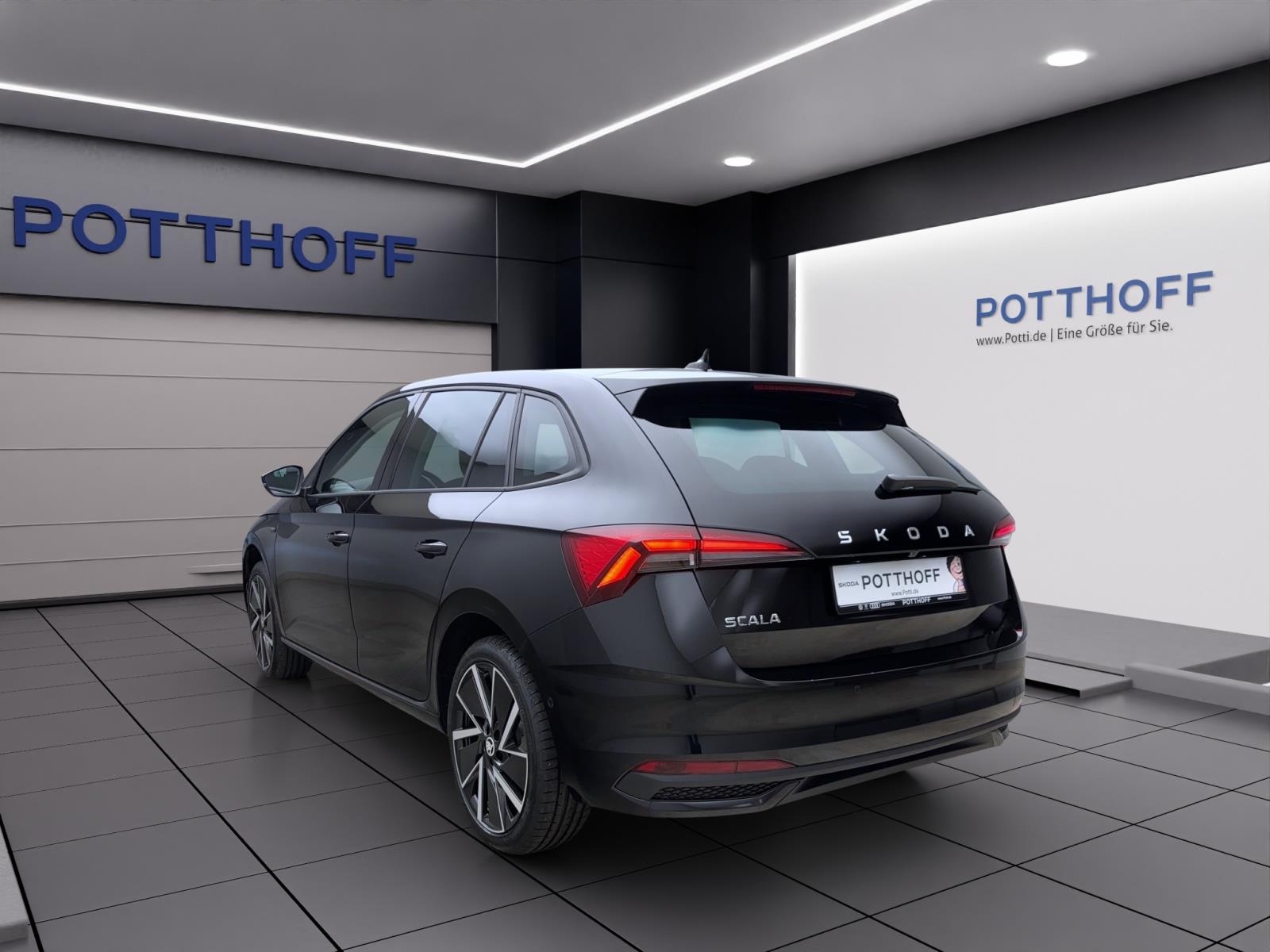 Skoda Scala DRIVEDSG AHK 18 NAV KAM WSS-HEIZUNG ASISSTENZ+ BLACK-PAKET
